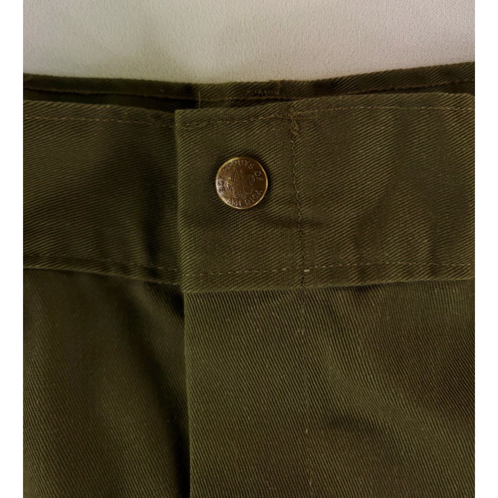 Vintage VINTAGE Boy Scouts of America BSA Pants Cargo Green Union Made USA Mens 34x30 Reg Inseam 30 Hiking Green Mens Size US 34 / EU 50 - 3 Thumbnail