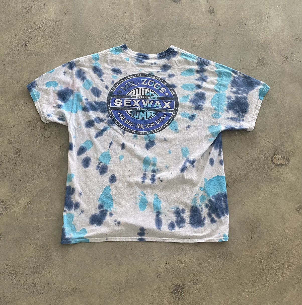 Designer × Vintage VINTAGE MR.ZOGS SEX WEX TYE DYE TEE Size US XL / EU 56 / 4 - 5 Thumbnail