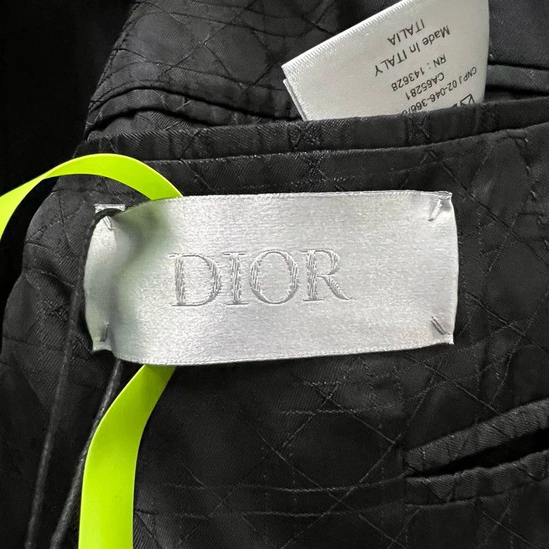 Dior Dior Black CD suit 2502-Nextarrow Size 52R - 4 Thumbnail