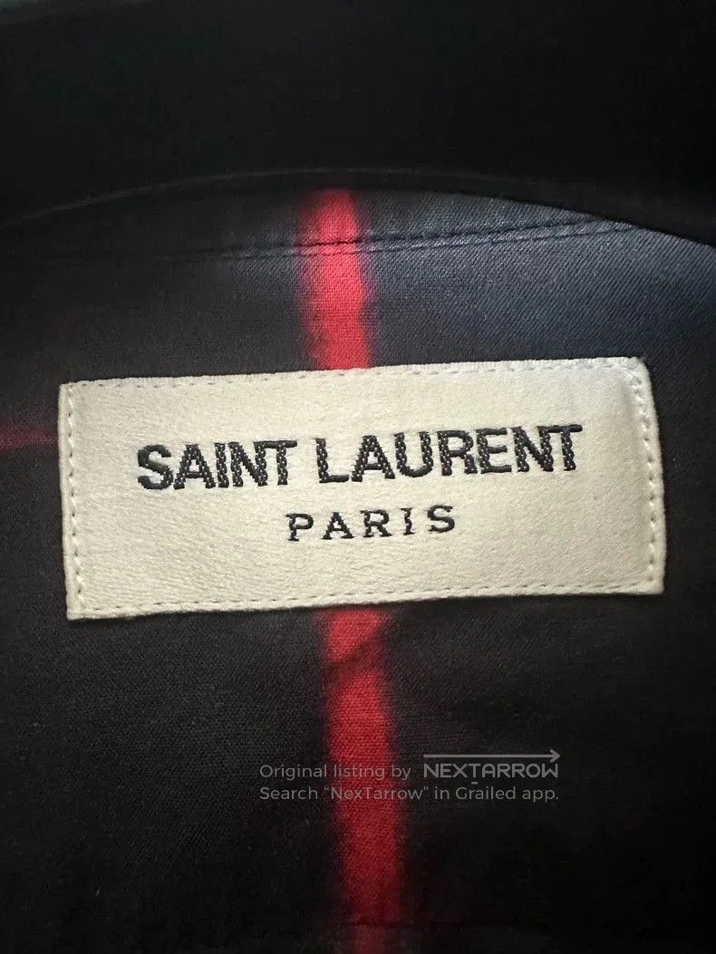 Saint Laurent Paris Saint Laurent 16FW Cross Check Shirt. Size US L / EU 52-54 / 3 - 3 Thumbnail
