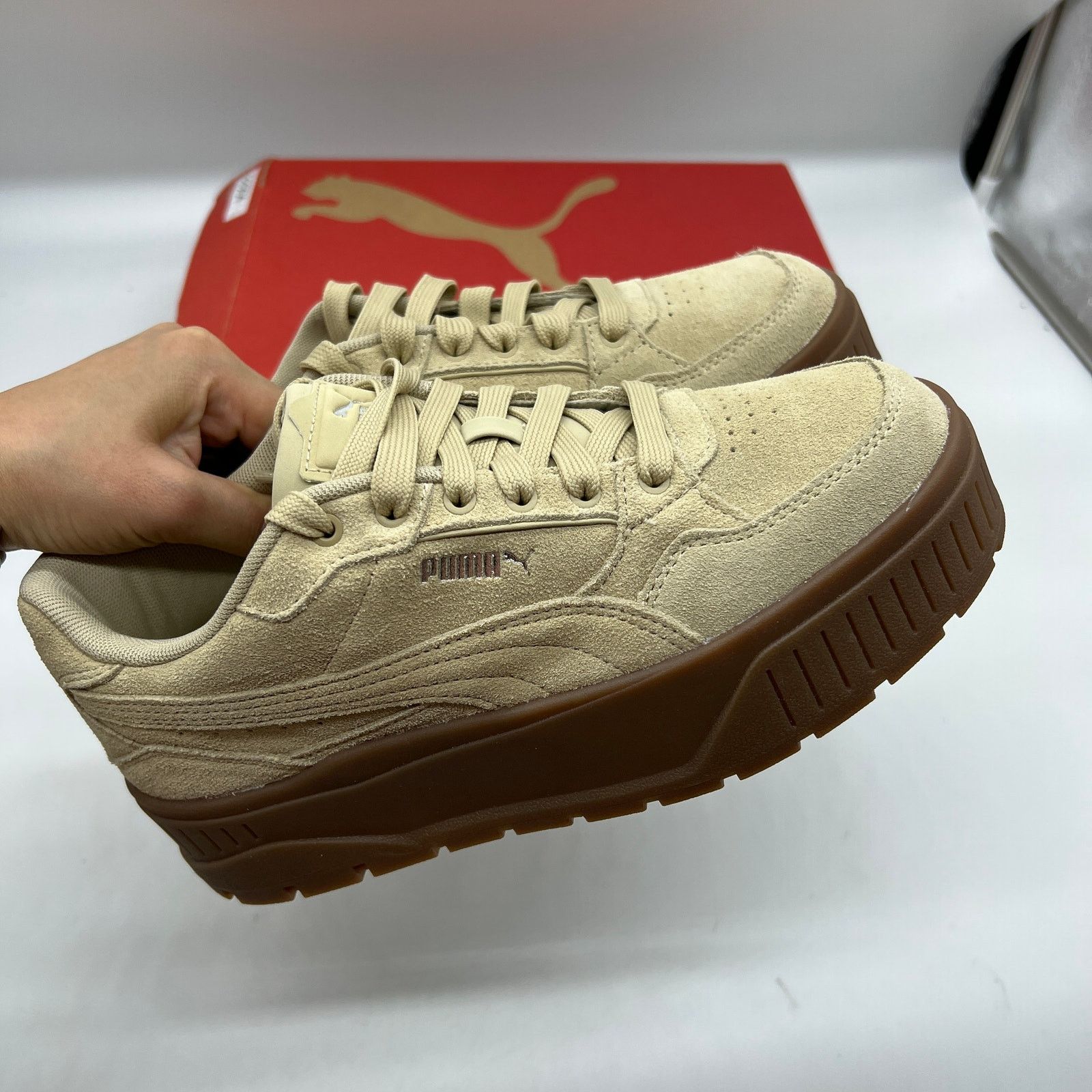 Other Puma Tan Sneakers with Brown Soles Women US Size 7.5 Size US 7.5 / IT 37.5 - 11 Thumbnail