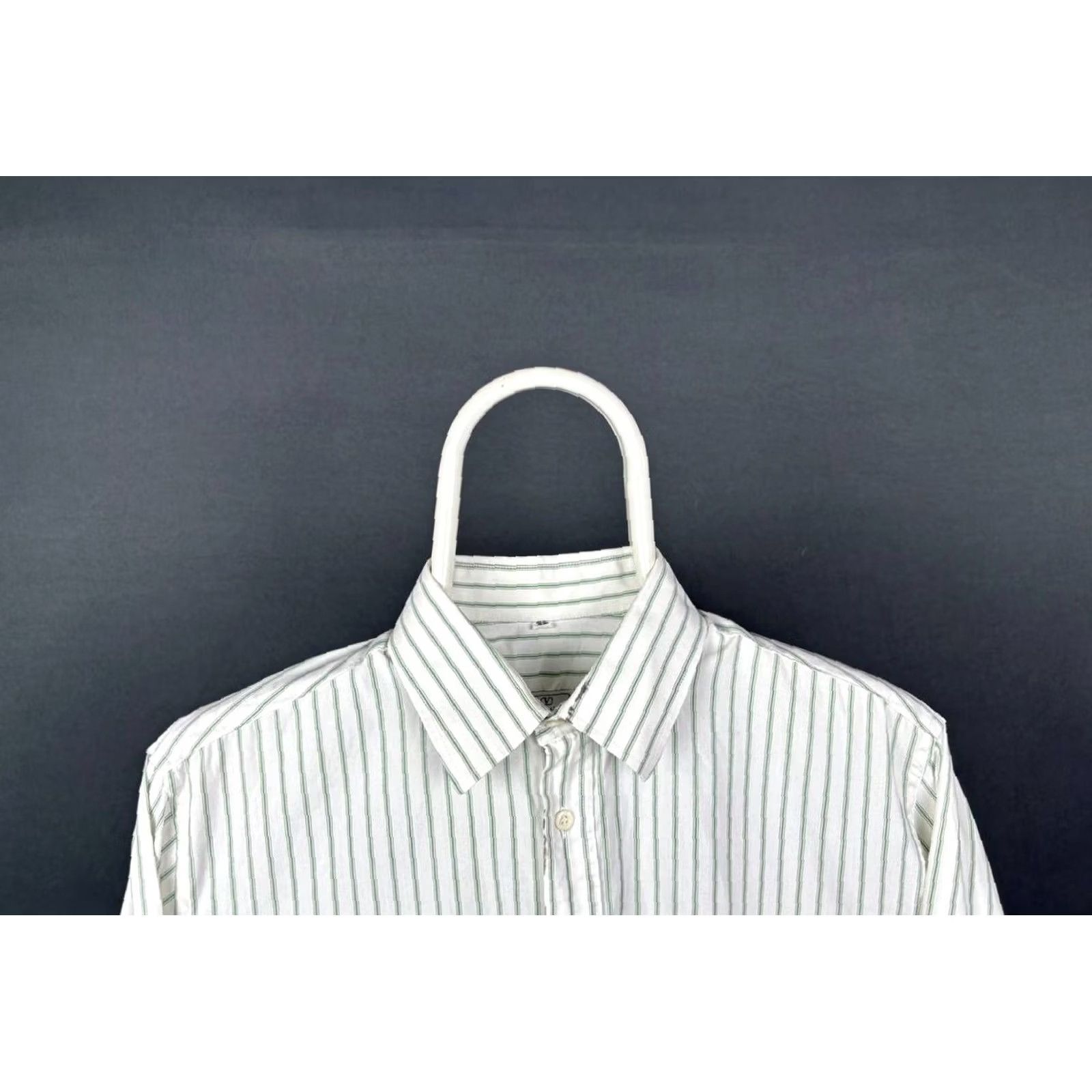 Valentino Valentino Uomo Vintage Striped Shirt Button Down Casual Size 38 Size US M / EU 48-50 / 2 - 3 Thumbnail