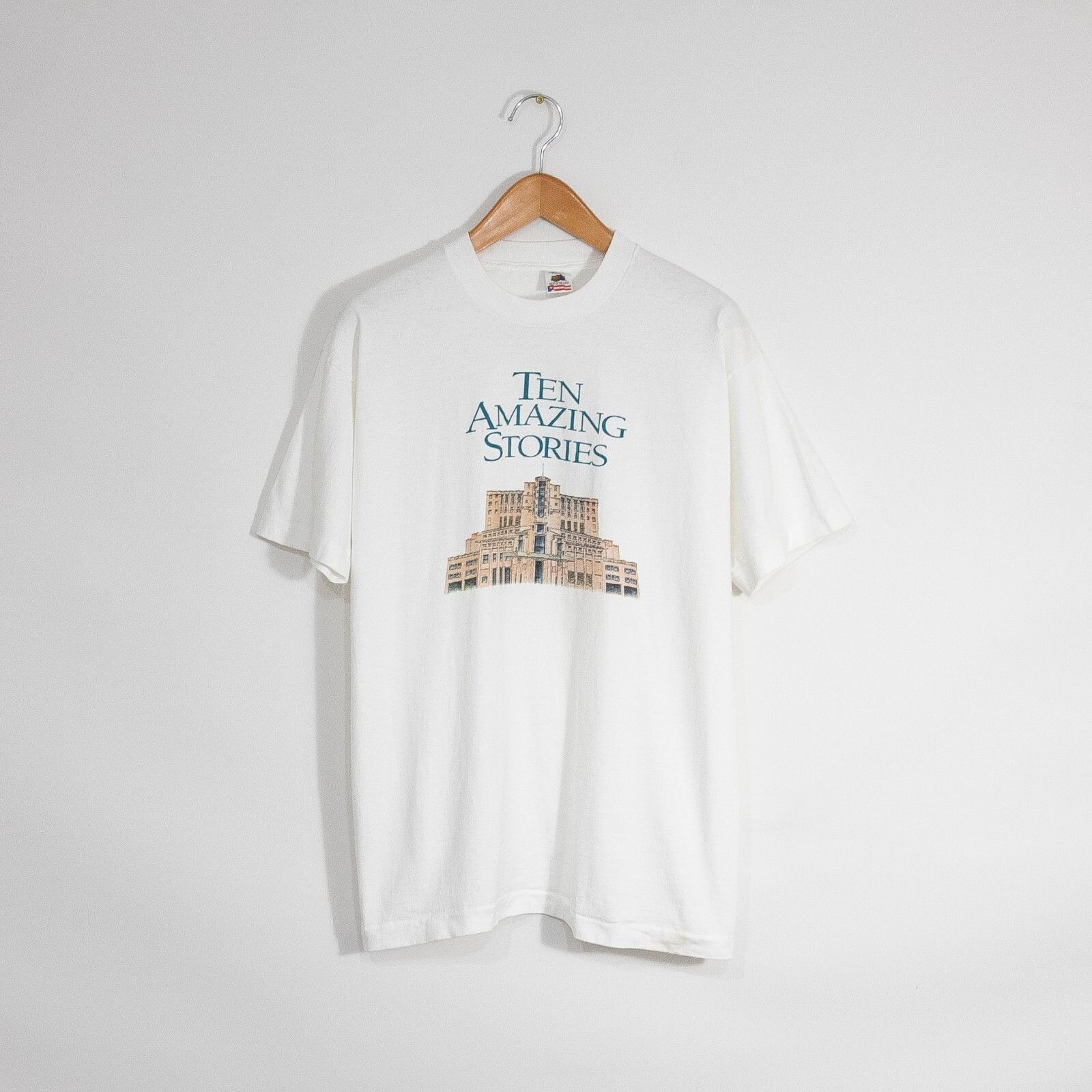 Vintage Vintage St Francis Hospital Tee XL Connecticut Single Stitch Size US XL / EU 56 / 4 - 1 Thumbnail