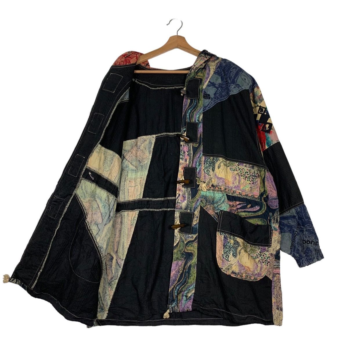 Vintage Unbrand Nice Design Duffle Coat Jacket #0457-C21 Size US M / EU 48-50 / 2 - 9 Thumbnail