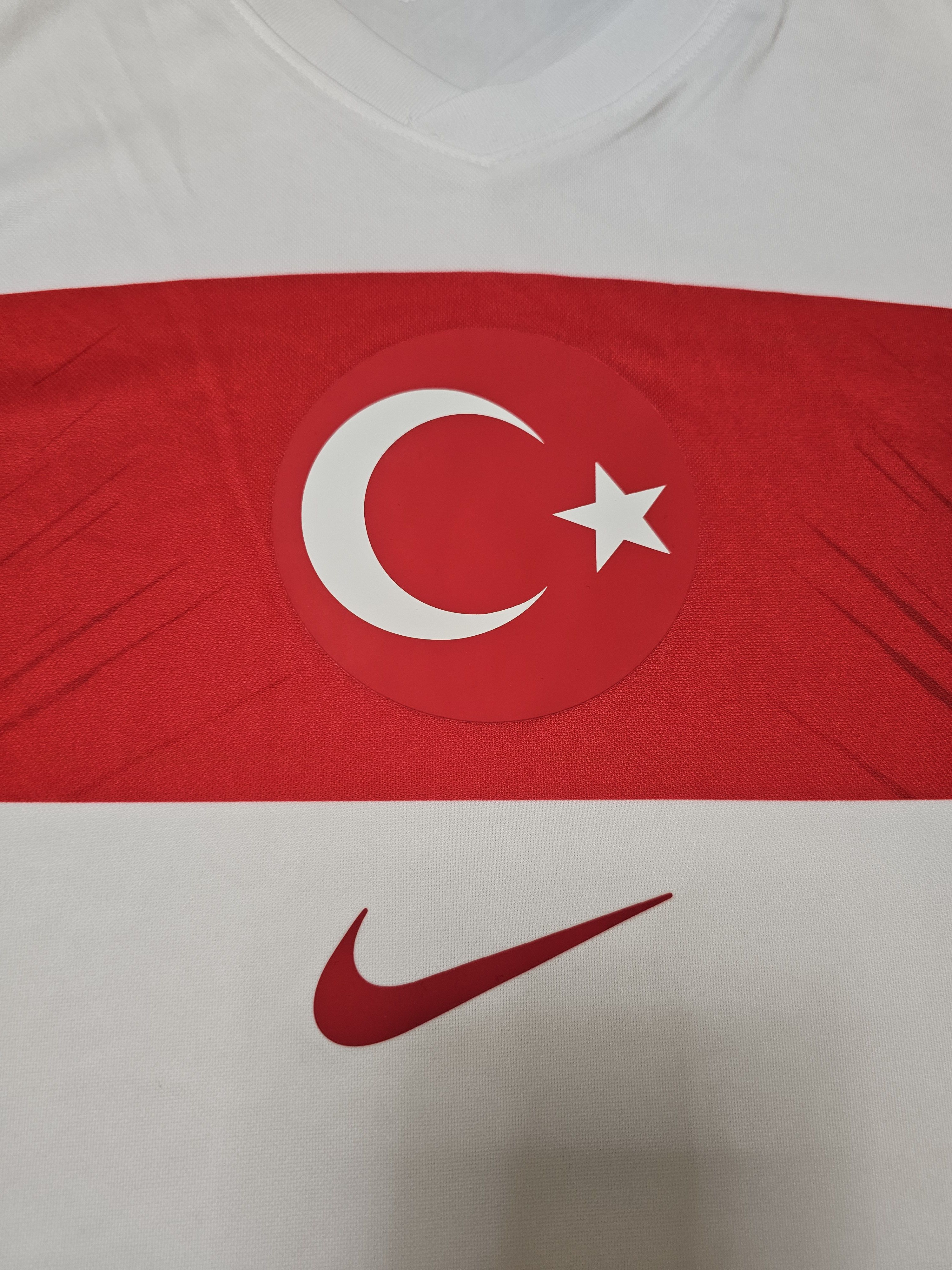 Nike TURKEY 2024 AWAY FOOTBALL SHIRT SOCCER JERSEY Size US L / EU 52-54 / 3 - 3 Thumbnail