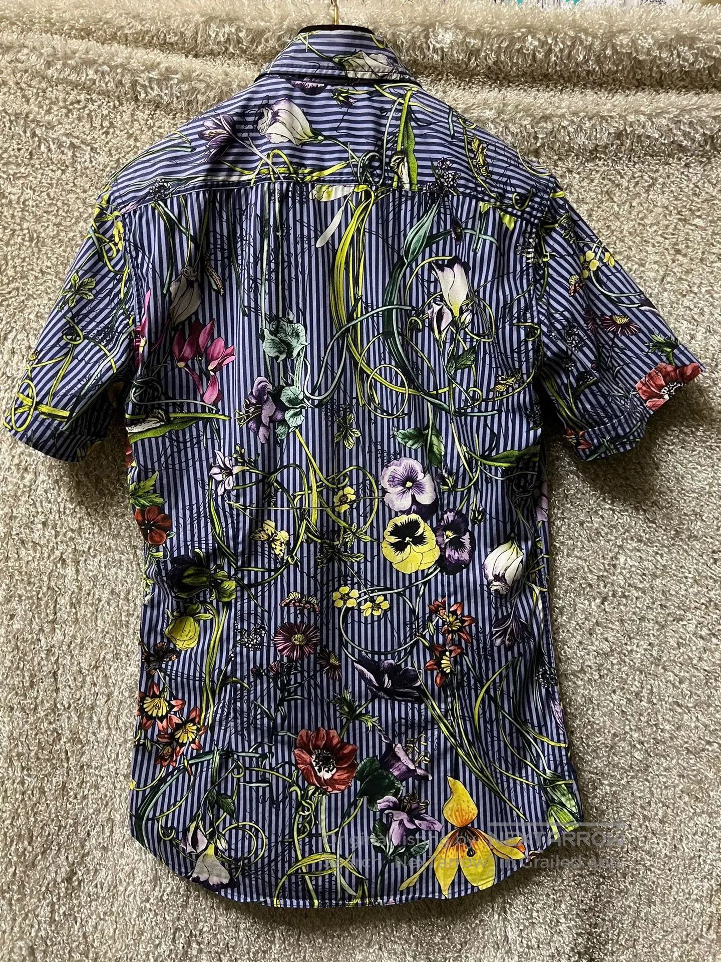 Gucci Gucci Men's Hawaiian Short-Sleeve Shirt. Size US M / EU 48-50 / 2 - 8 Thumbnail