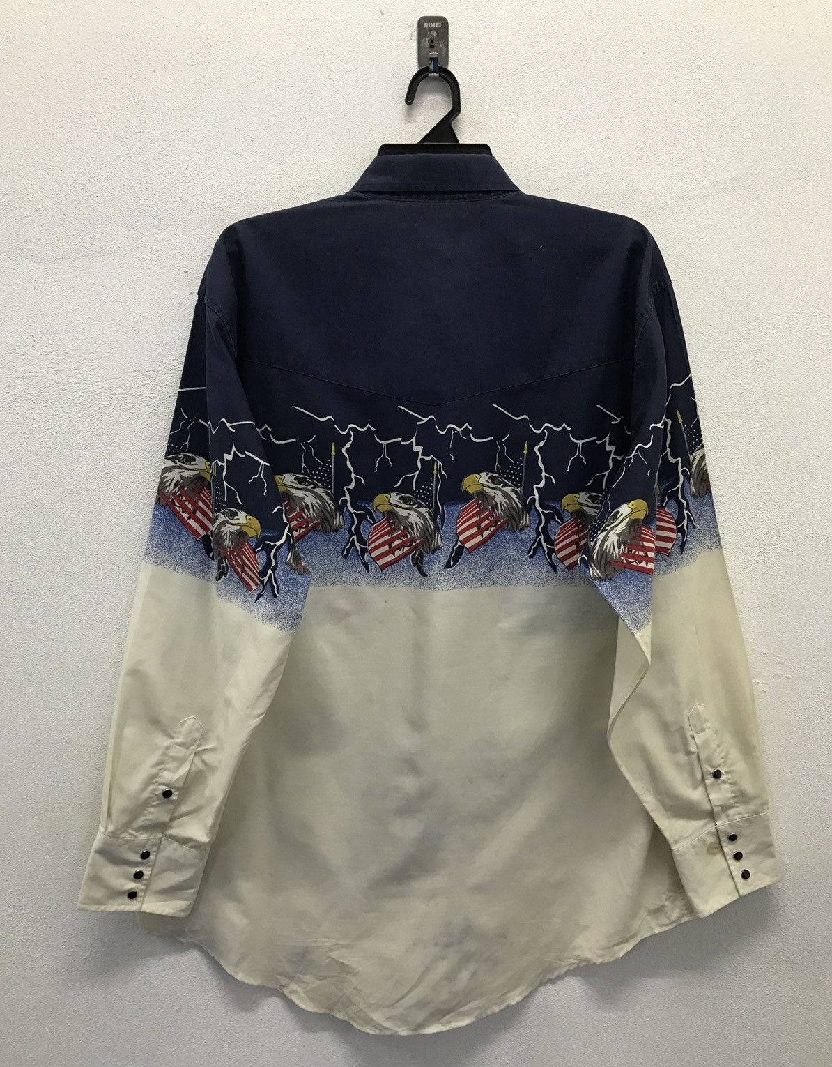Japanese Brand × Vintage Vintage High Noon Long Sleeve Shirt Button Up Size US XL / EU 56 / 4 - 2 Thumbnail