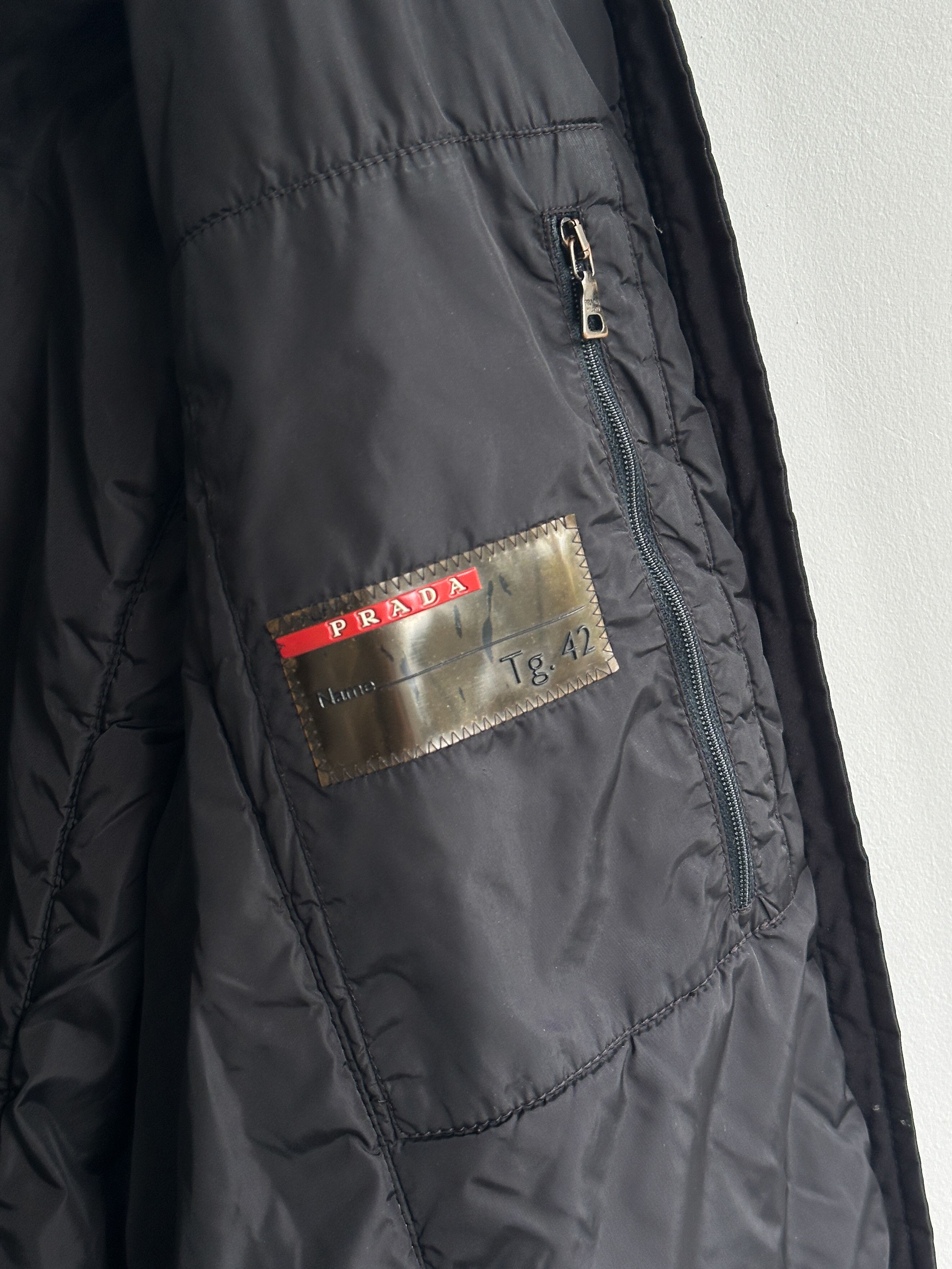 Prada Vintage Prada Gore Tex Coat Jacket Size M / US 6-8 / IT 42-44 - 15 Thumbnail