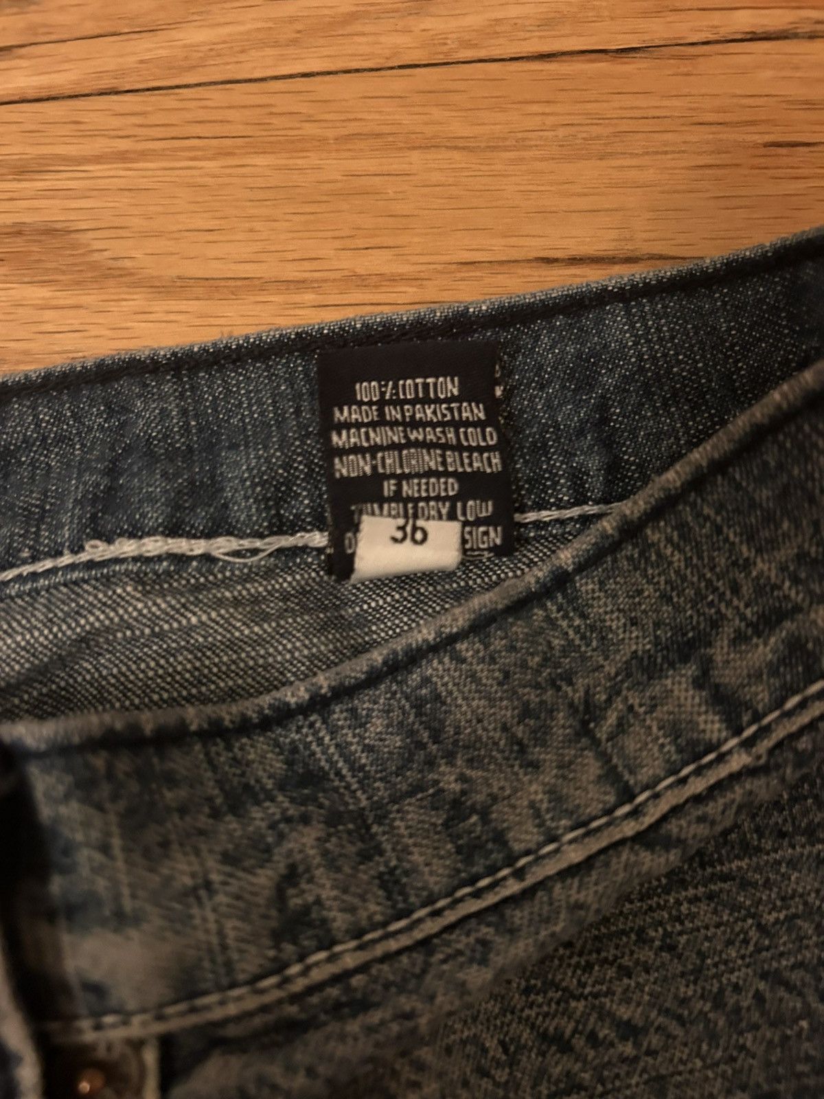 Vintage Very baggy focus jorts Size US 36 / EU 52 - 5 Thumbnail