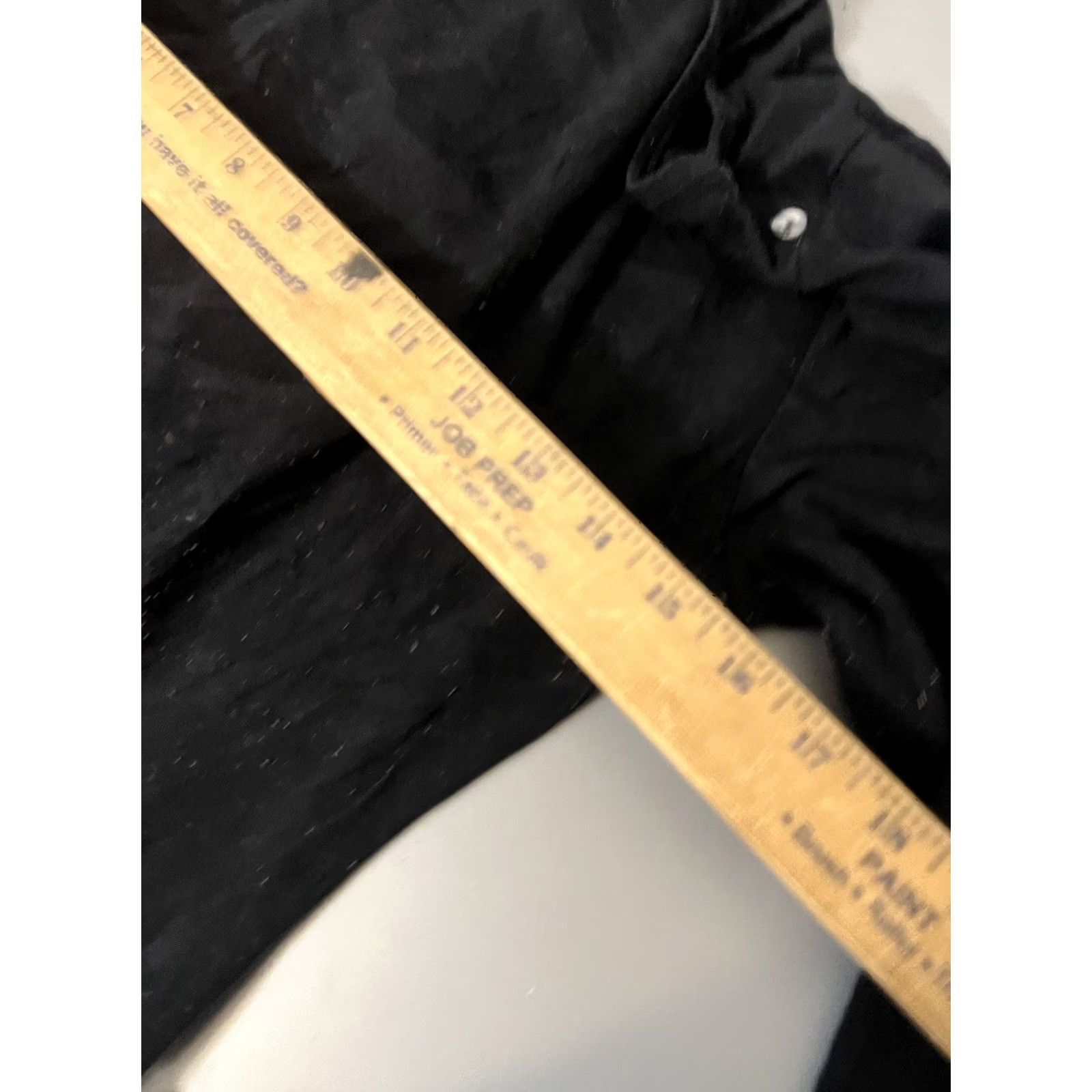 Old Navy Old Navy Black Long Sleeve Top Round Neck Button Embroidered 100% Cotton L Women’s Shirt Basic Vintage No Size L / US 10 / IT 46 - 5 Thumbnail