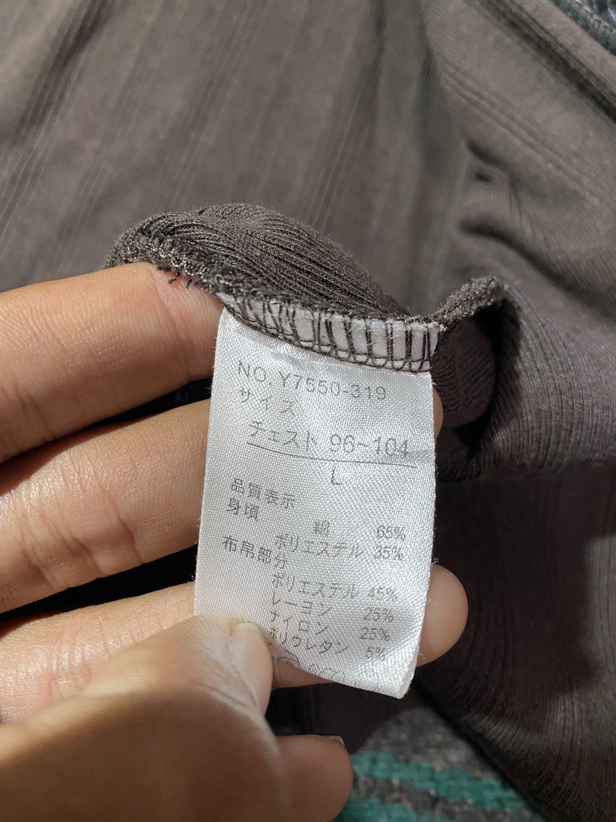 If Six Was Nine × Japanese Brand × Le Grande Bleu (L.G.B.) Oval Dice Reconstructed Zip Up Button Shirt Size US M / EU 48-50 / 2 - 6 Thumbnail