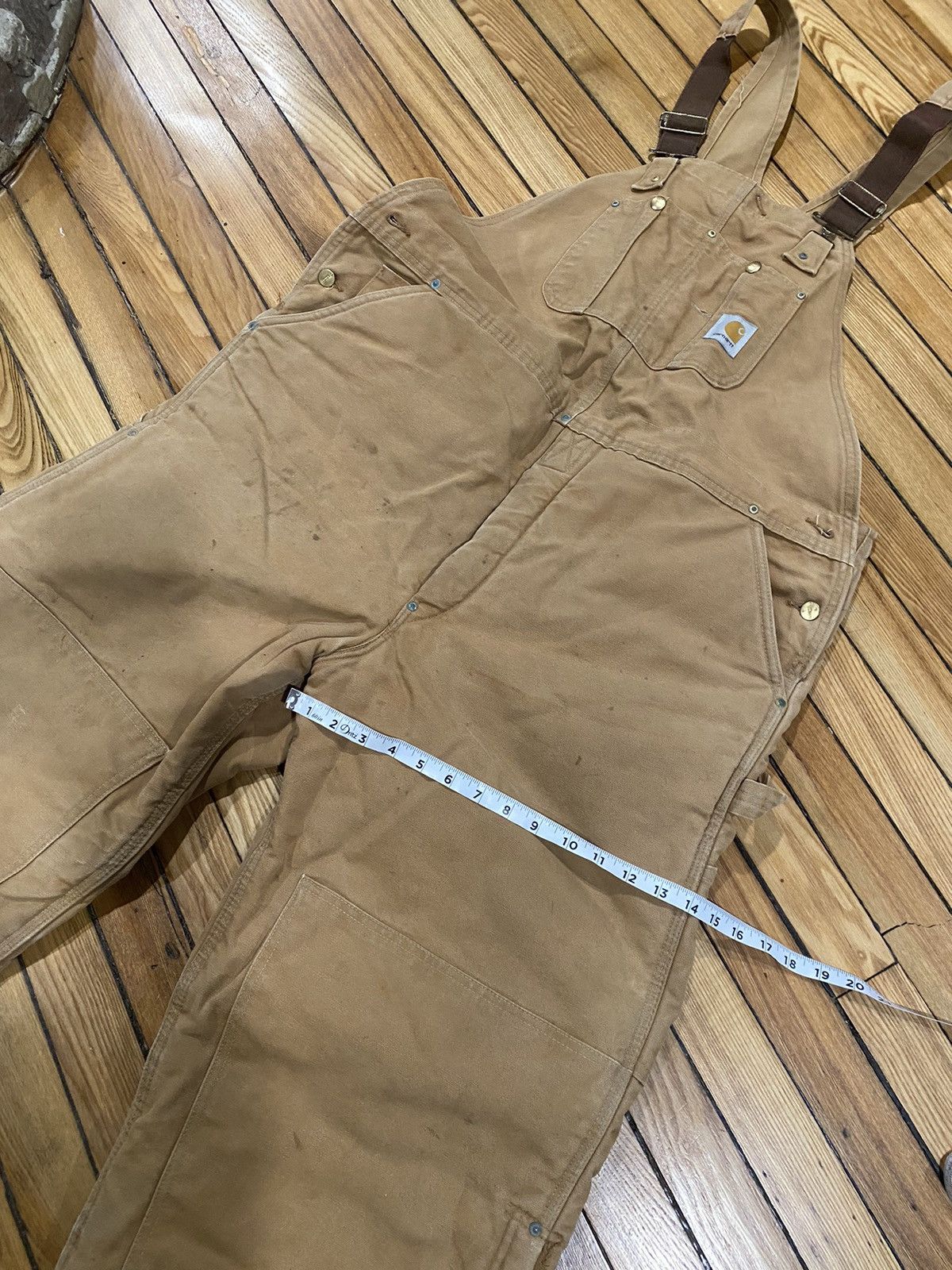 Carhartt × Vintage 42-32 made in USA vintage Carhartt overalls Size US 42 / EU 58 - 8 Thumbnail