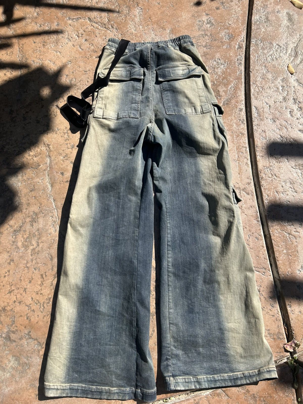 Rick Owens Drkshdw Rick owen drkshdw mineral pearl double jumbo cargo bela Size US 28 / EU 44 - 3 Thumbnail