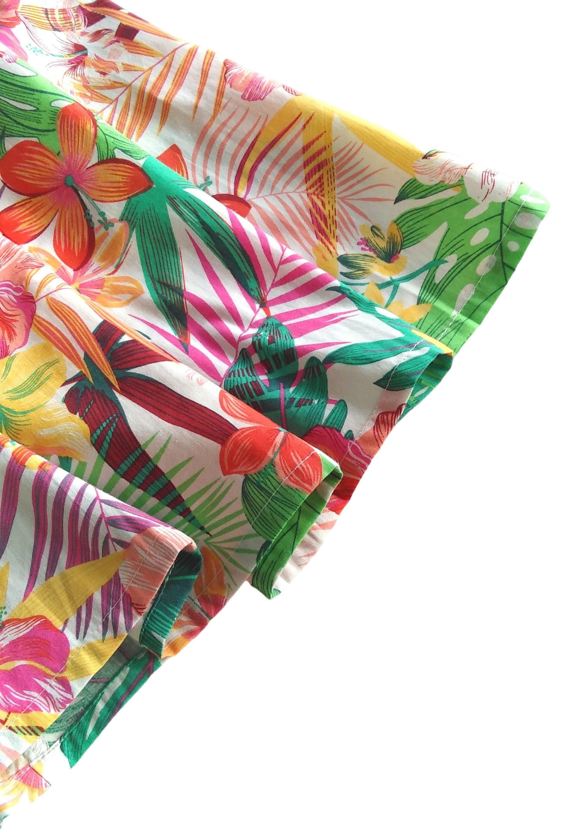 Other Floral Print Tops Hawaii Vacation Blouses Size XXL / US 16-18 / IT 52-54 - 7 Thumbnail