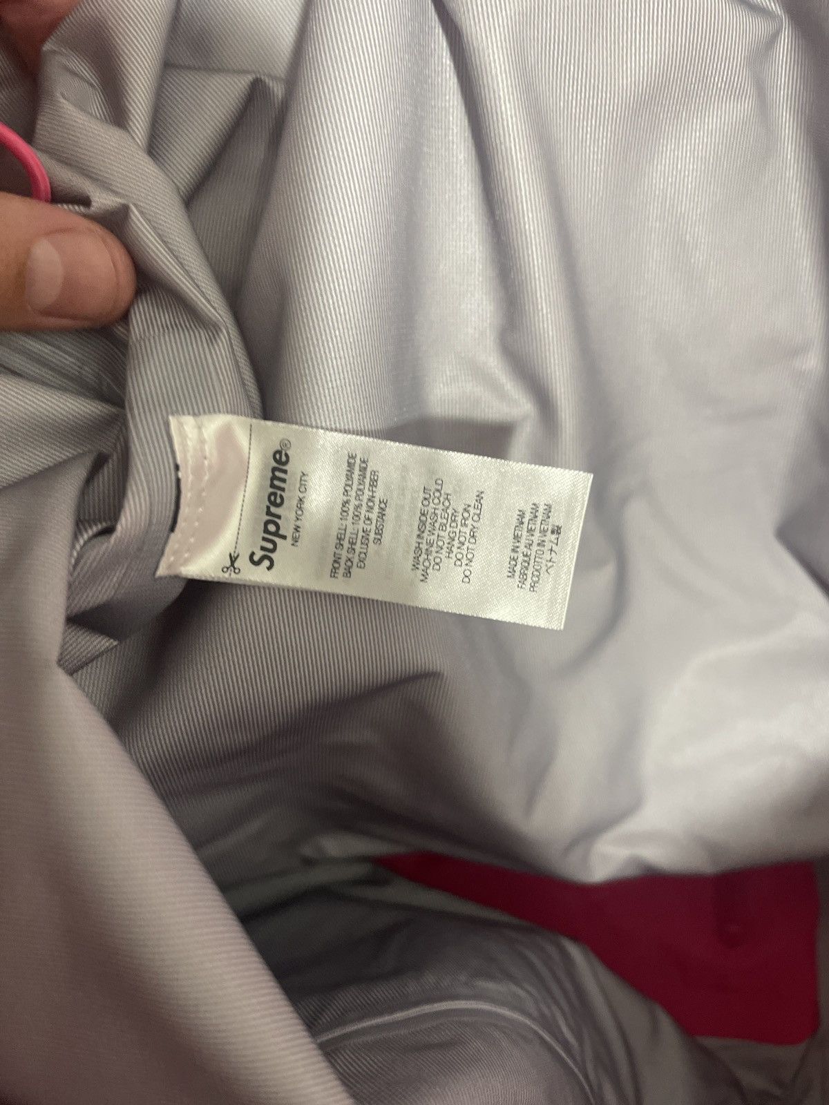 Supreme Supreme Gore-tex Taped Seam Shell Jacket FW24 Pink size XL Size US XL / EU 56 / 4 - 5 Thumbnail