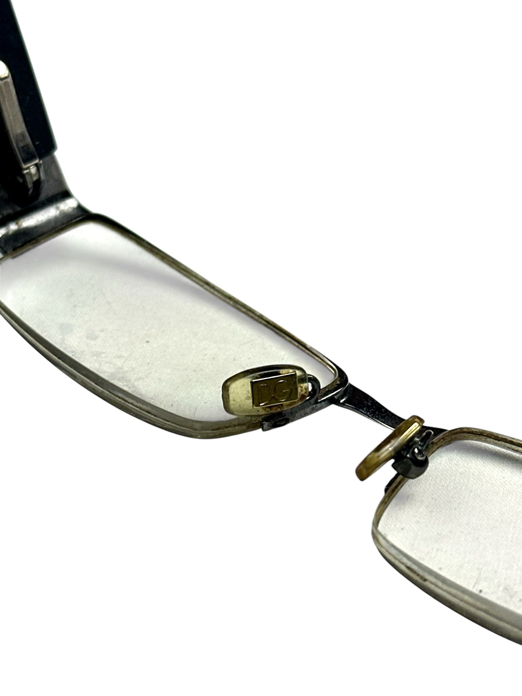 Dolce & Gabbana D&G Slim Glasses Size ONE SIZE - 4 Thumbnail