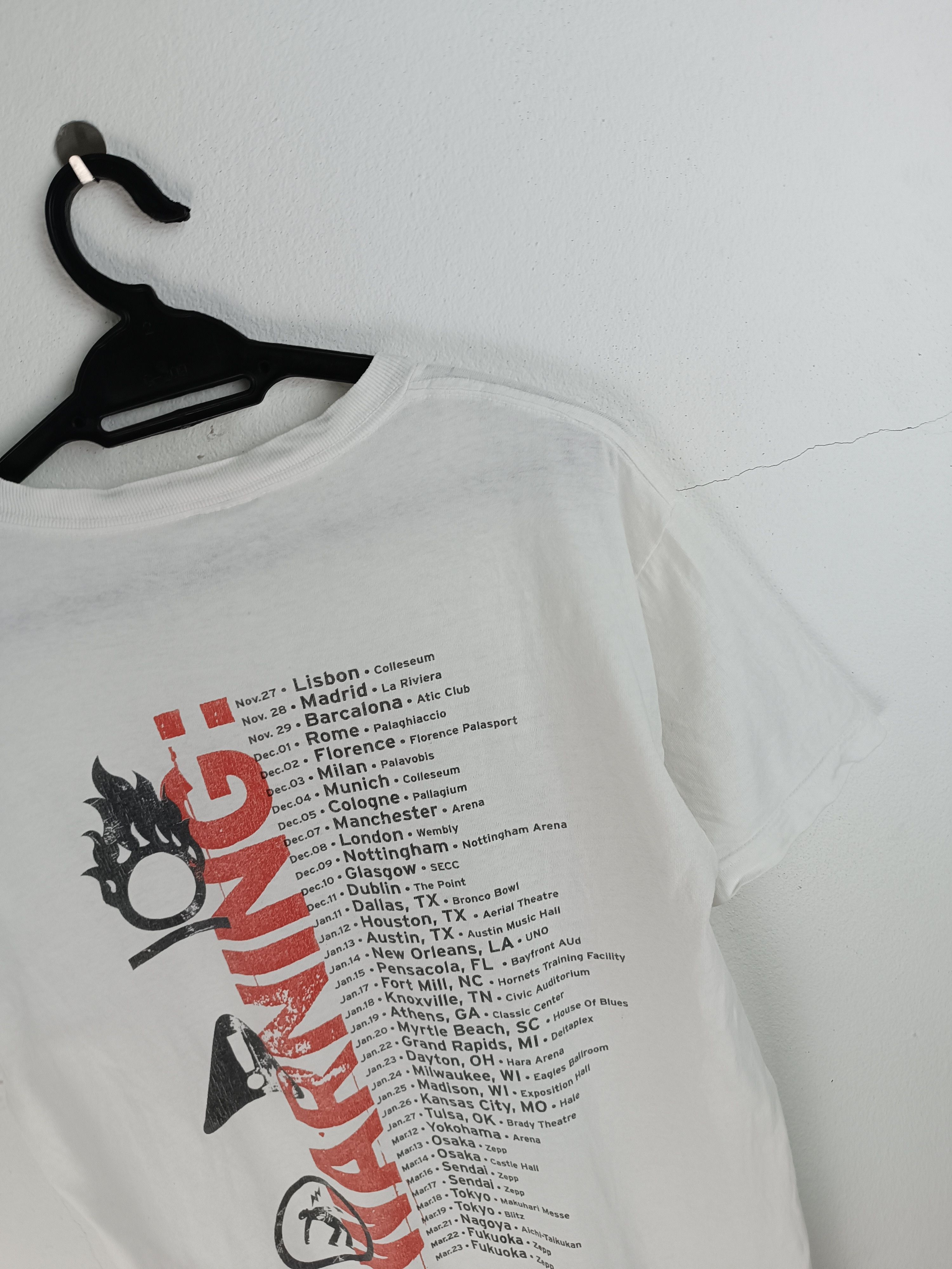 Band Tees VINTAGE 2001 GREEN DAY TOUR TEE WARNING AMERICAN IDIOT Size US M / EU 48-50 / 2 - 15 Thumbnail