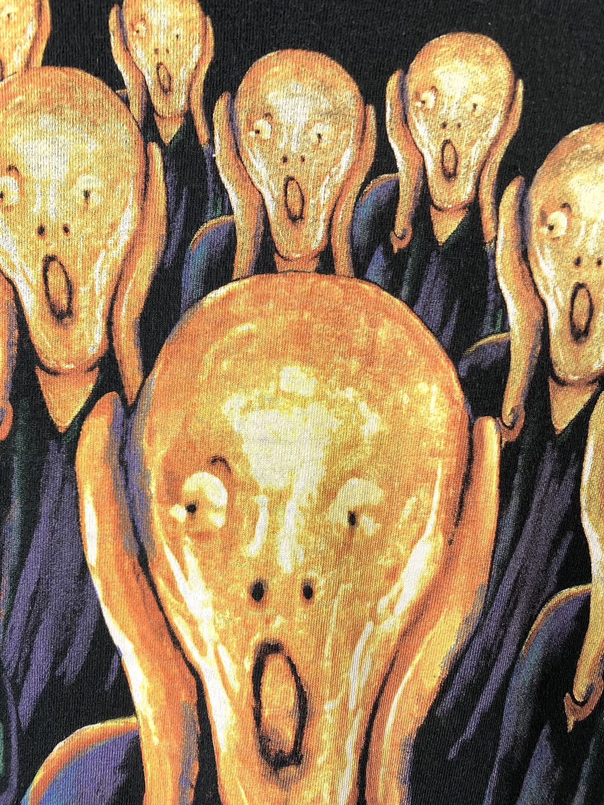 Liquid Blue 💥Rare! Liquid Blue 1997 Scream by Edvard Munch T Shirt Size US L / EU 52-54 / 3 - 9 Thumbnail