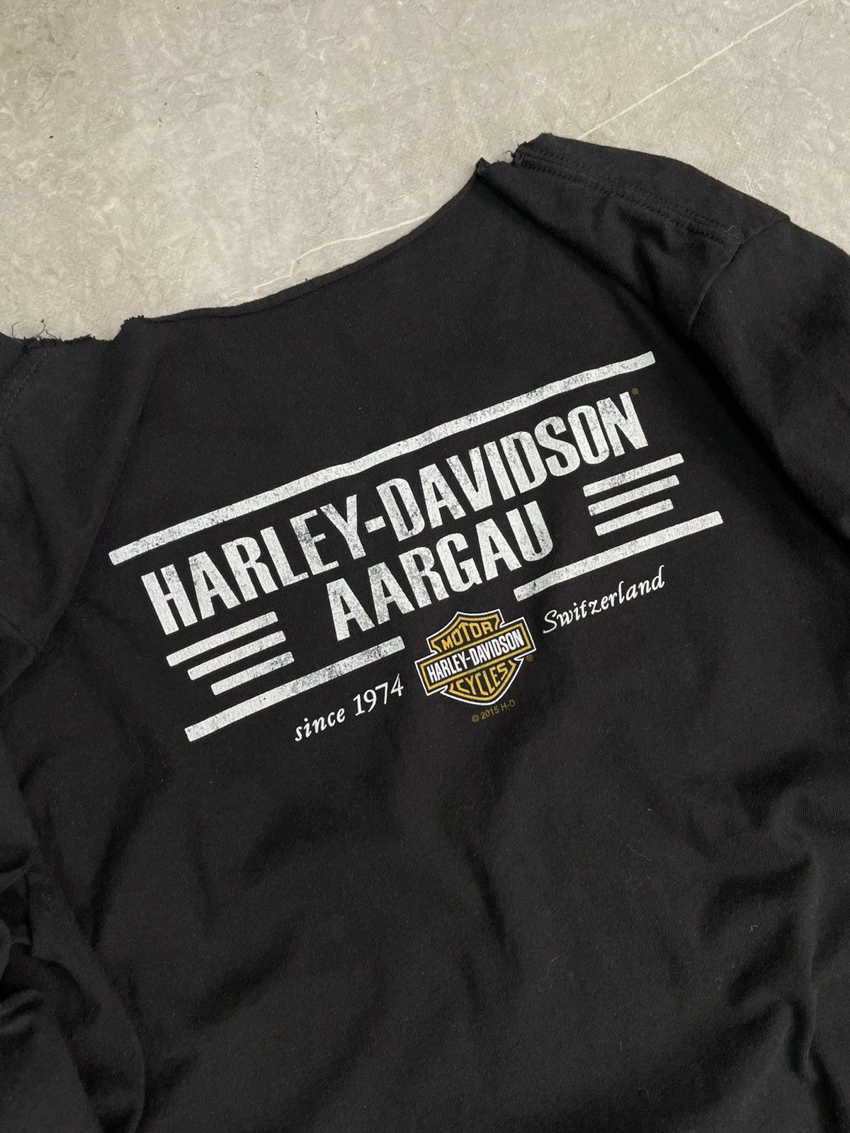 Harley Davidson Harley Davidson Skull Longsleeve Grunge Punk Style Size US M / EU 48-50 / 2 - 11 Thumbnail