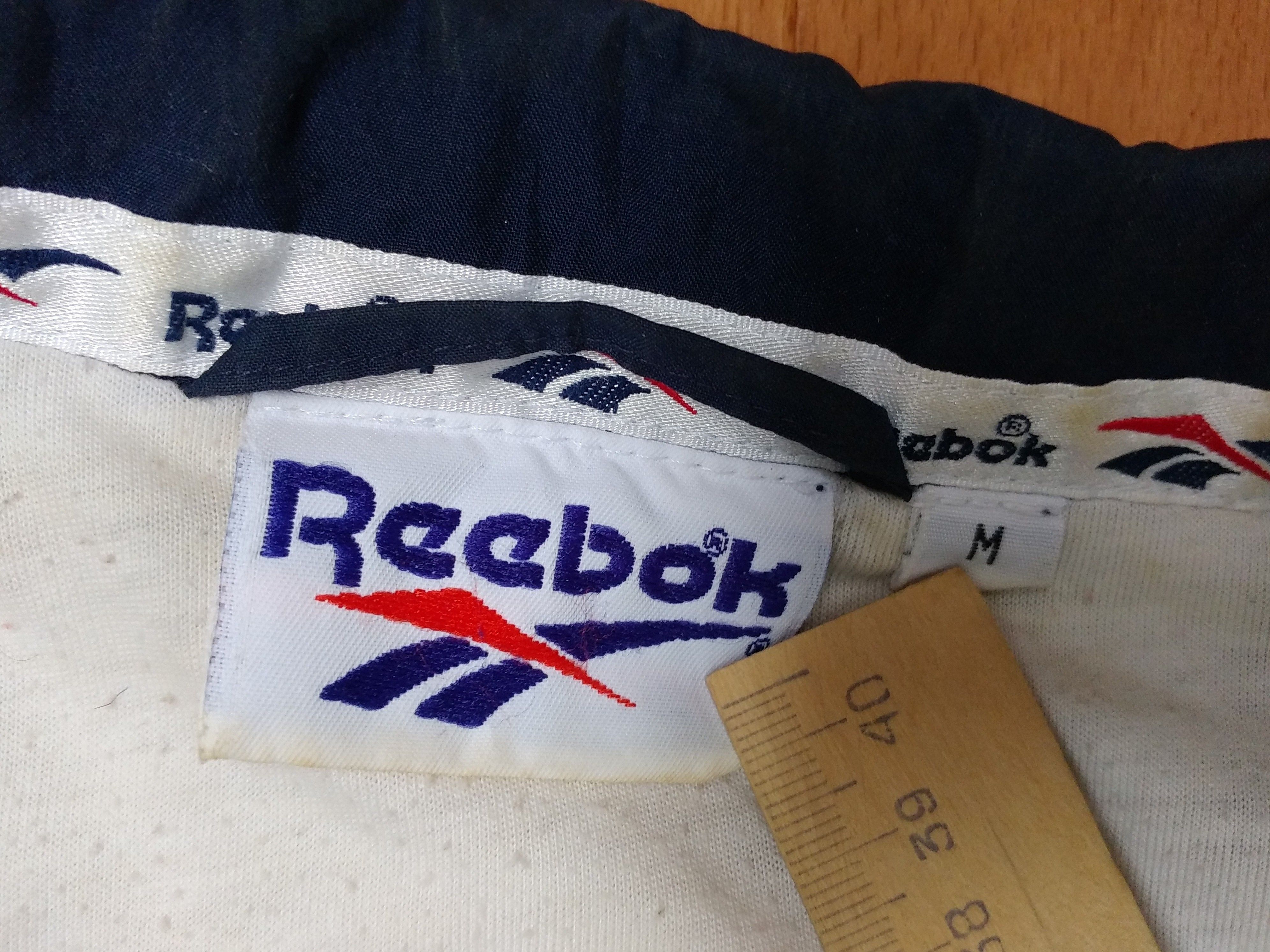 Reebok × Vintage Reebok jacket, vintage full zip RBK track, 90s hip hop M Size US M / EU 48-50 / 2 - 7 Thumbnail