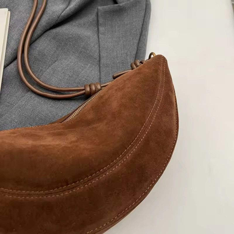 Japanese Brand × Vintage Faux Suede Shoulder Bag Size ONE SIZE - 7 Thumbnail