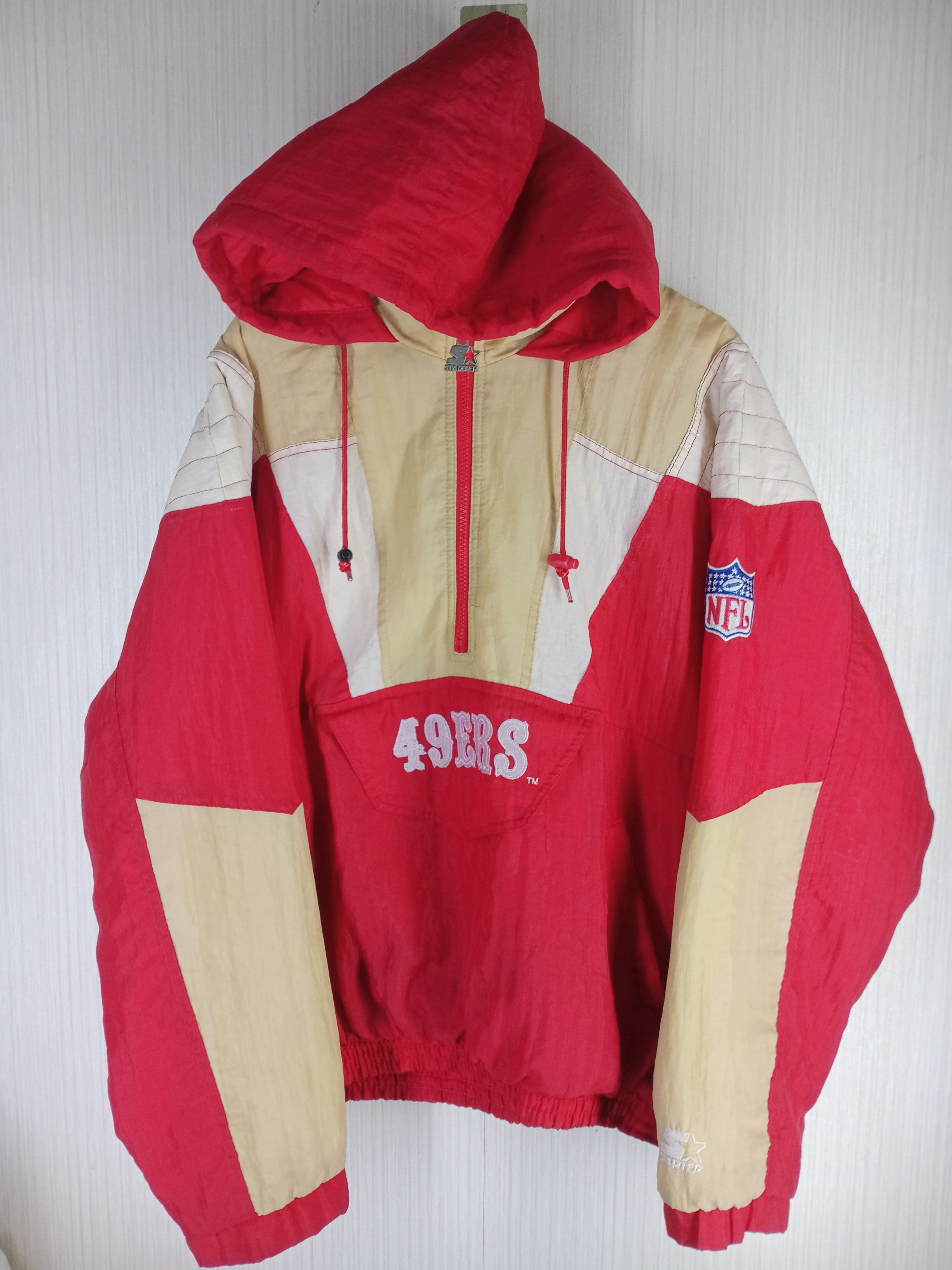 NFL Rare Vintage 90s San Francisco 49ers Starter NFL Jacket Size US M / EU 48-50 / 2 - 2 Thumbnail