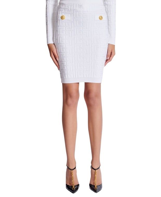 Balmain Miniskirt Size 30" / US 8 / IT 44 - 1 Thumbnail