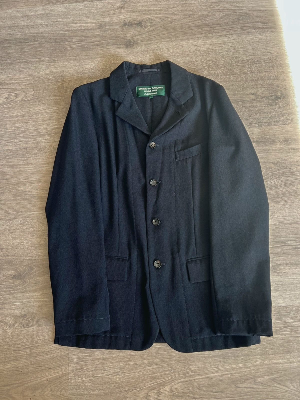 Comme des Garcons Homme Plus Comme Des Garcons homme plus EverGreen dark navy blue blazer Size 36R - 1 Thumbnail