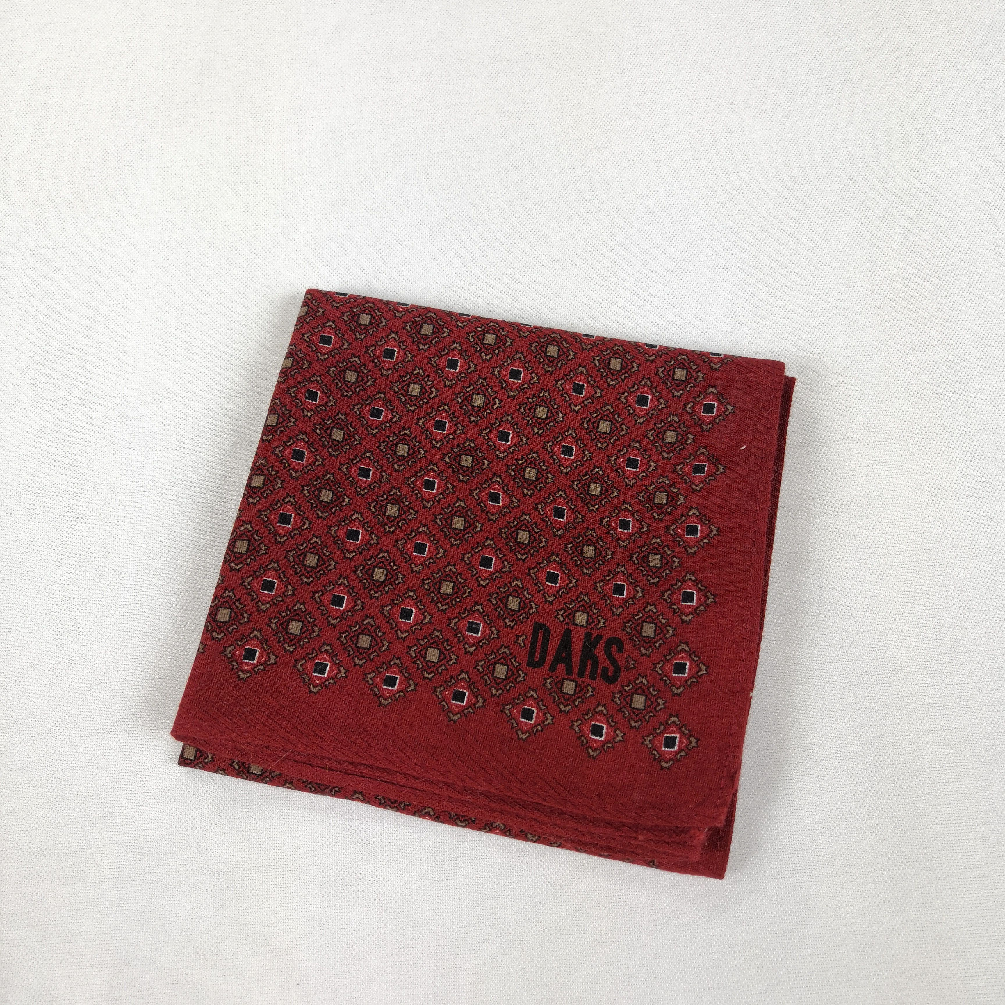 DAKS Vintage DAKS London Bandana Handkerchief Neckerchief Size ONE SIZE - 4 Thumbnail