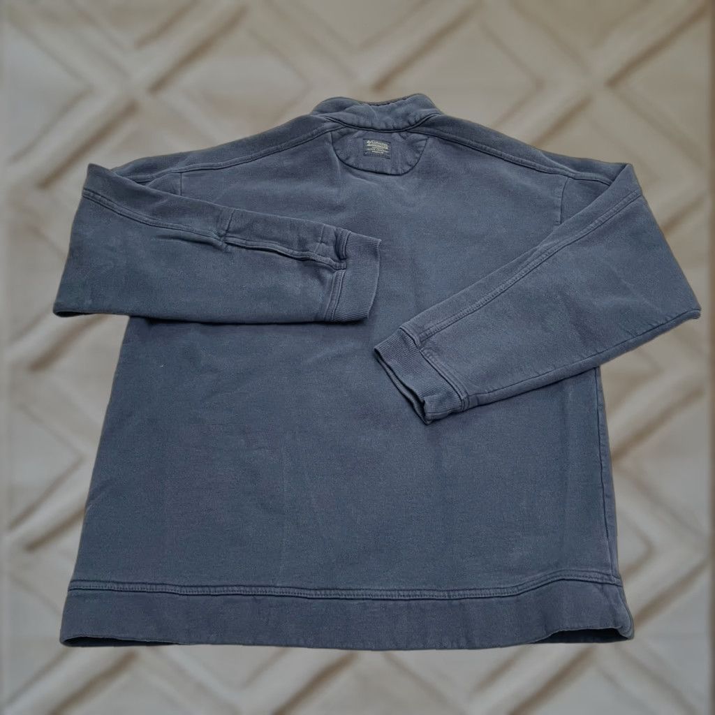 Vintage Columbia Hart Mountain Sweatshirt Mens Medium Blue Fleece 1/4 Zip Pullover Hiking Outdoor Shirt Size US M / EU 48-50 / 2 - 1 Thumbnail