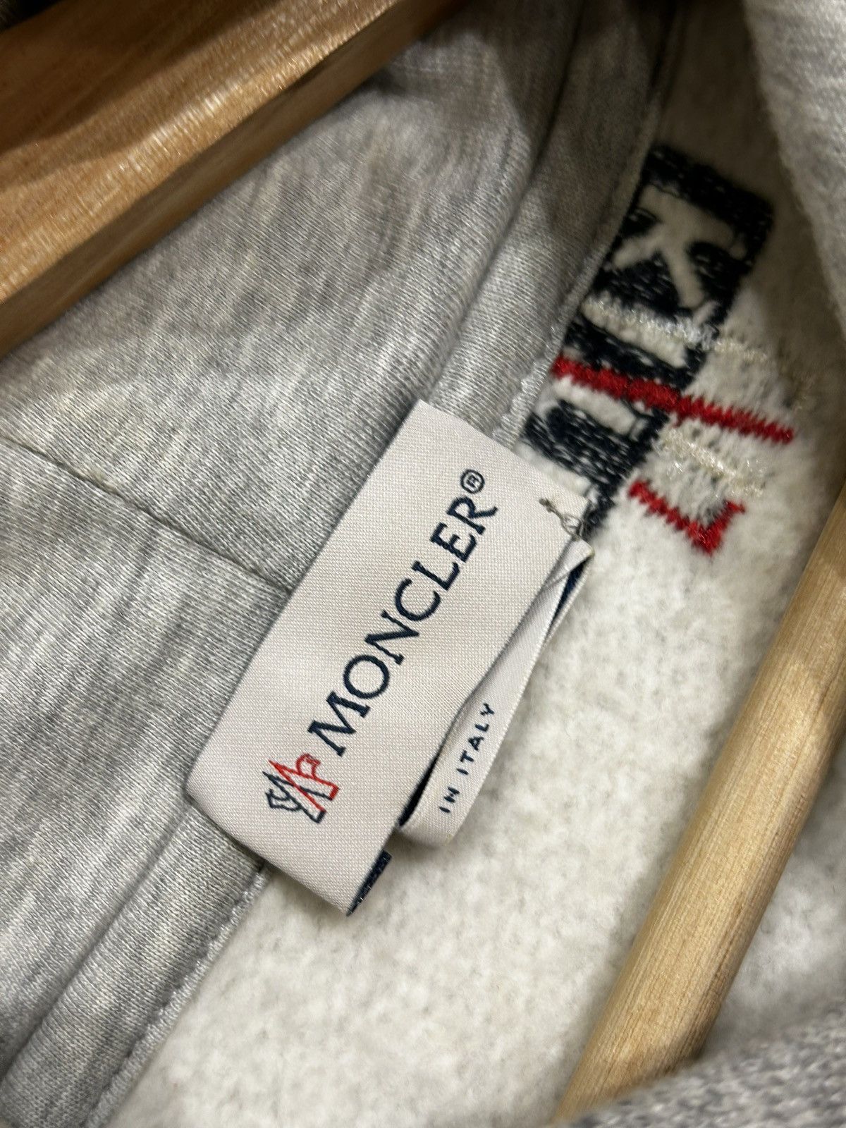 Kith × Moncler Kith X Moncler Hooded Sweatshirt Size US XXL / EU 58 / 5 - 3 Thumbnail