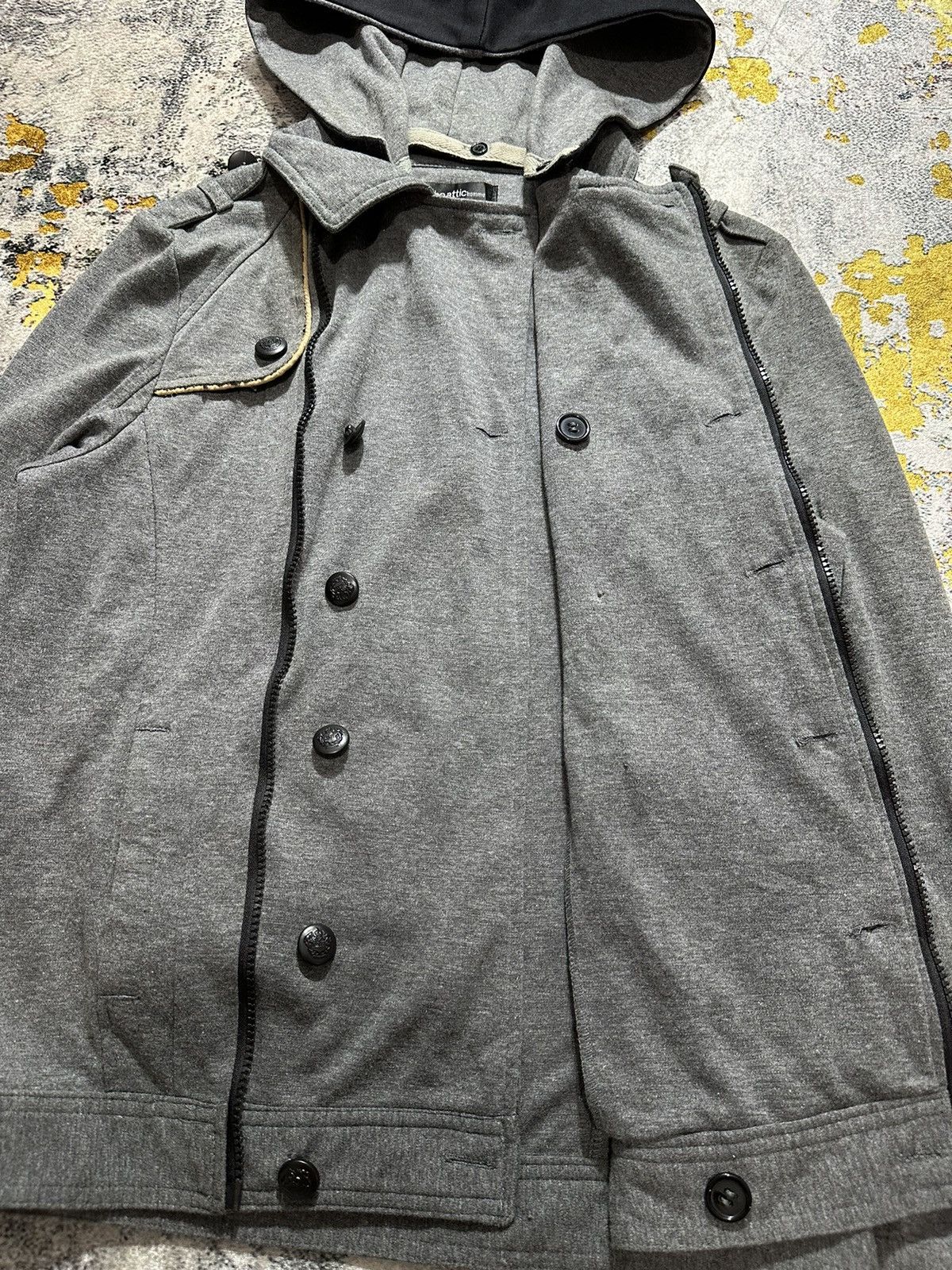 In The Attic ASSYMETRICAL IN THE ATTIC ZIP JACKET HOODIE IFSIX LGB STYLE Size US M / EU 48-50 / 2 - 3 Thumbnail