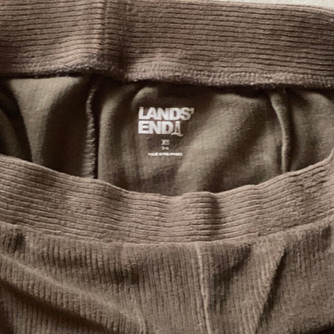 Lands' End Lands End Womens Green Sport Cord Leggings XS Extra Small Size 26" / US 2 / IT 38 - 5 Thumbnail