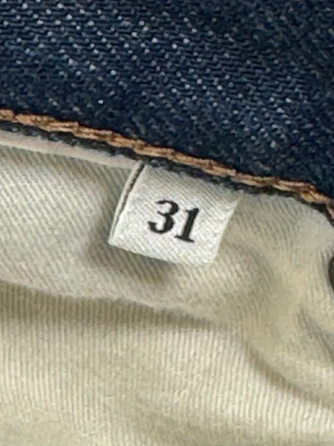 Prada 2000s Prada Tapered Fit Navy Brut Regular Denim Jeans Size US 32 / EU 48 - 11 Thumbnail