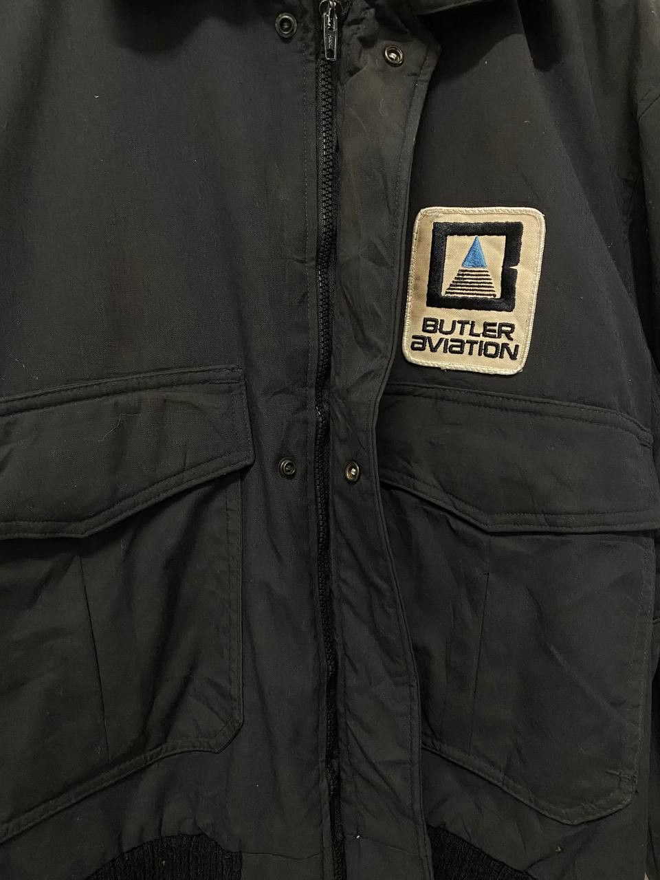 Vintage vintage butler aviation jacket by golden fleece made in usa Size US XL / EU 56 / 4 - 4 Thumbnail