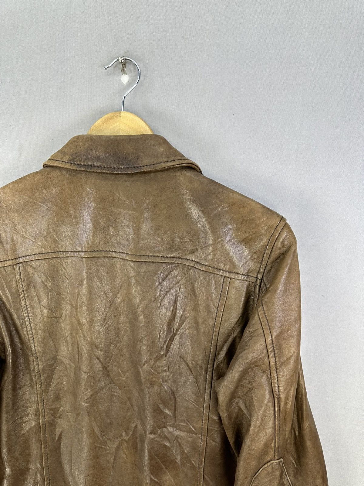 Journal Standard Journal Standard Sheep Skin Leather Jacket Size US S / EU 44-46 / 1 - 5 Thumbnail