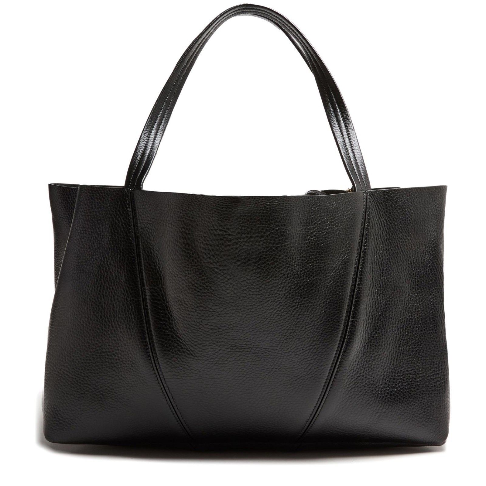 Chloe Chloe Spin Black Leather Tote Handbag New & Authentic Size ONE SIZE - 3 Thumbnail