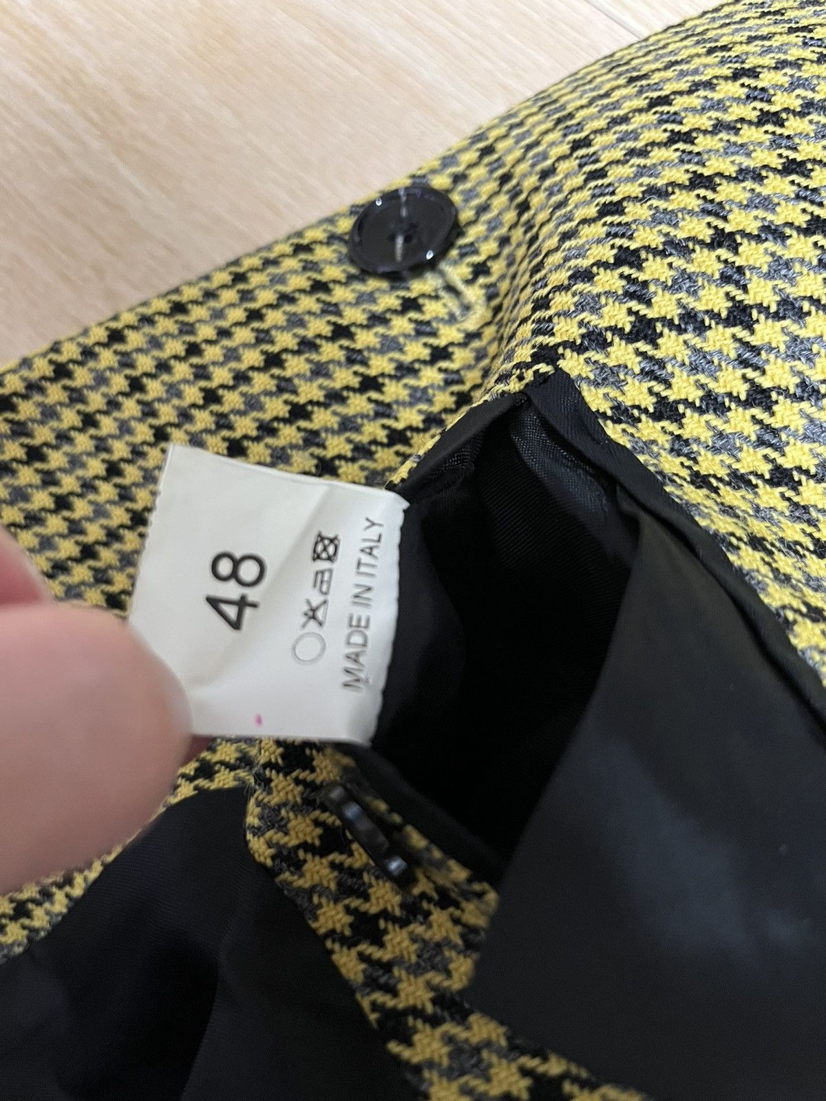 Raf Simons 48 Big fit daddy fit oversized houndstooth blazer jacket Size US M / EU 48-50 / 2 - 10 Thumbnail