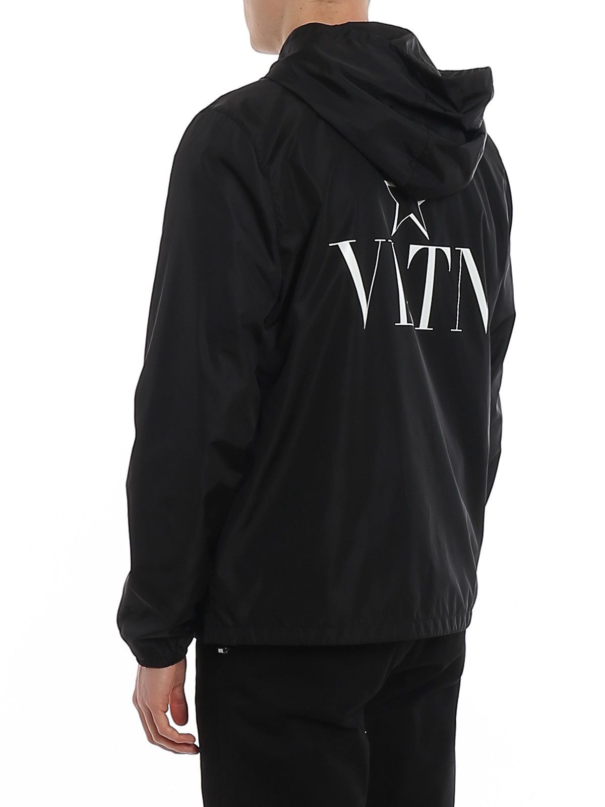 Valentino $ 1200 BNWT Auth VALENTINO Star Windbreaker Italy Size 50 Size US M / EU 48-50 / 2 - 3 Thumbnail