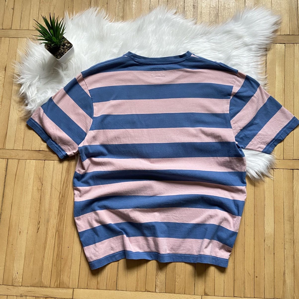 Stussy 📌 Stussy Pocket Striped T-Shirt Large Size US L / EU 52-54 / 3 - 8 Thumbnail