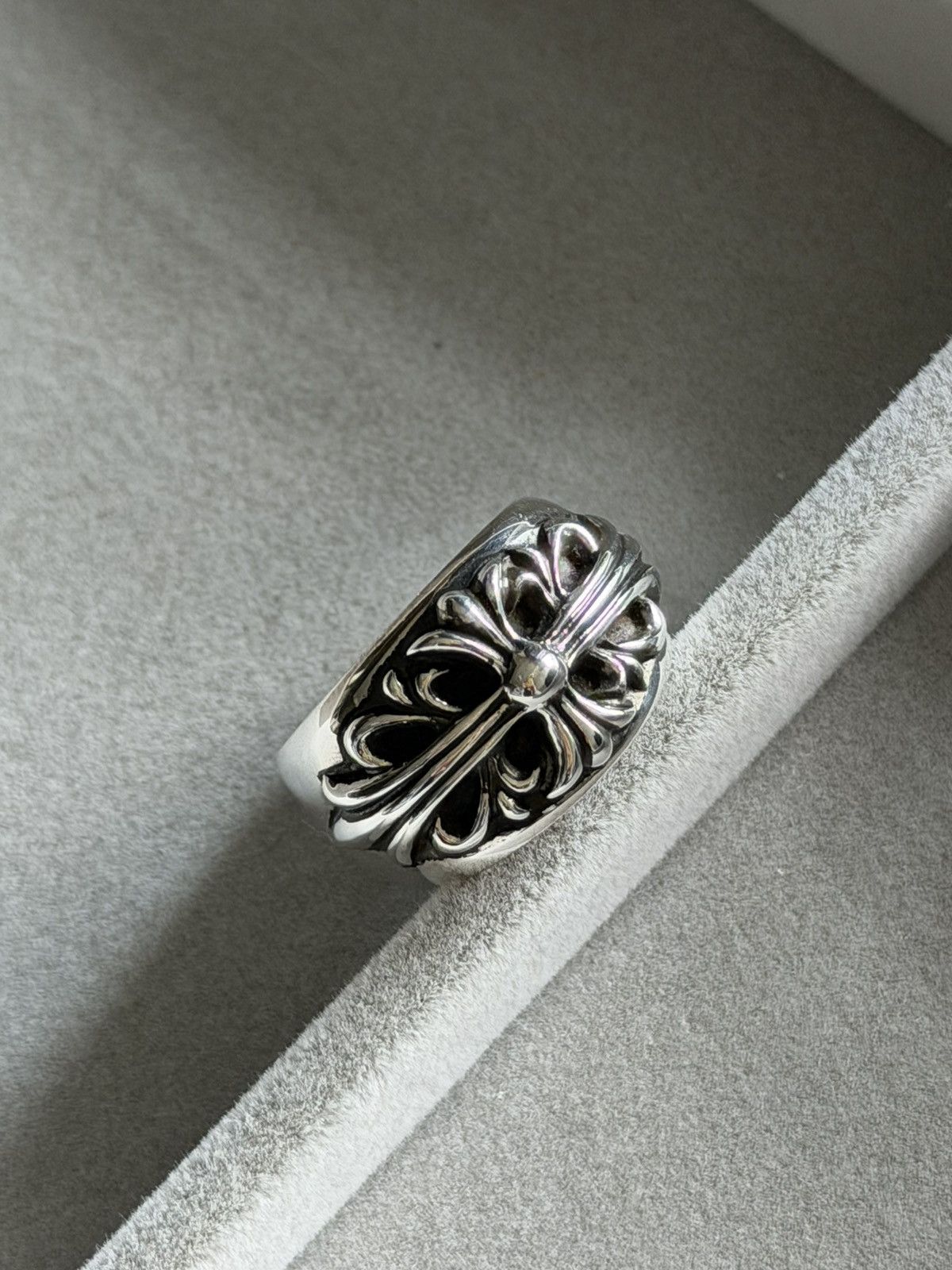 Chrome Hearts Chrome Hearts Floral Cross Ring Size ONE SIZE - 13 Thumbnail