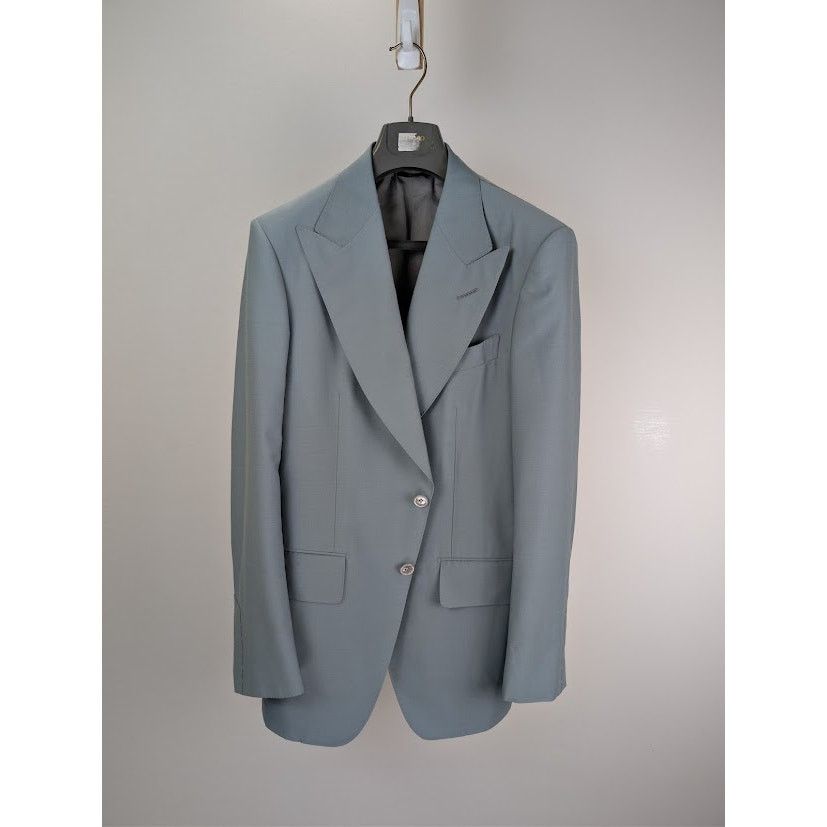 Tom Ford o1rshd1 Blazer Jacket in Light Blue Size US M / EU 48-50 / 2 - 1 Thumbnail