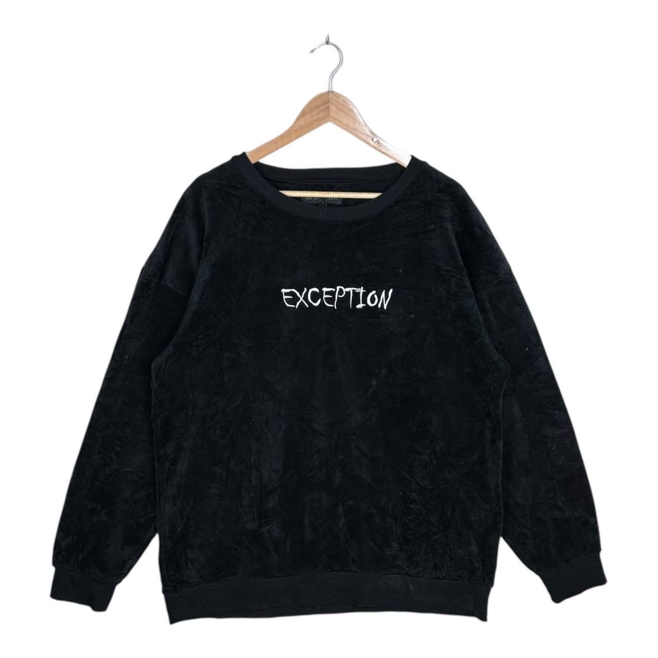 If Six Was Nine In The Attic Japan Y2K Cyber Punk Sweatshirt Velvet L Black Size US L / EU 52-54 / 3 - 3 Thumbnail
