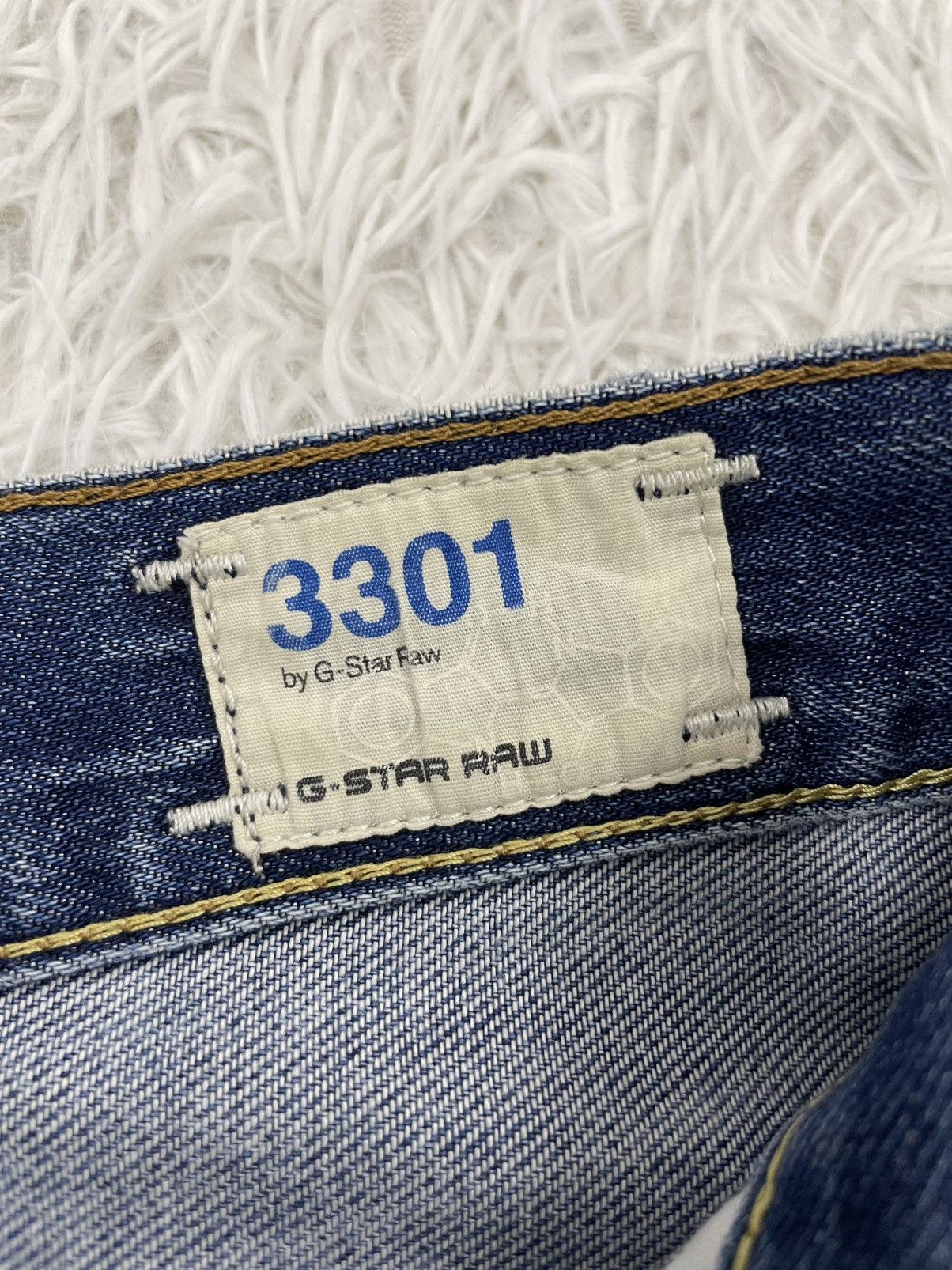G-Star G Star Raw Denim 3301 Straight Jeans Pant Size US 34 / EU 50 - 18 Thumbnail