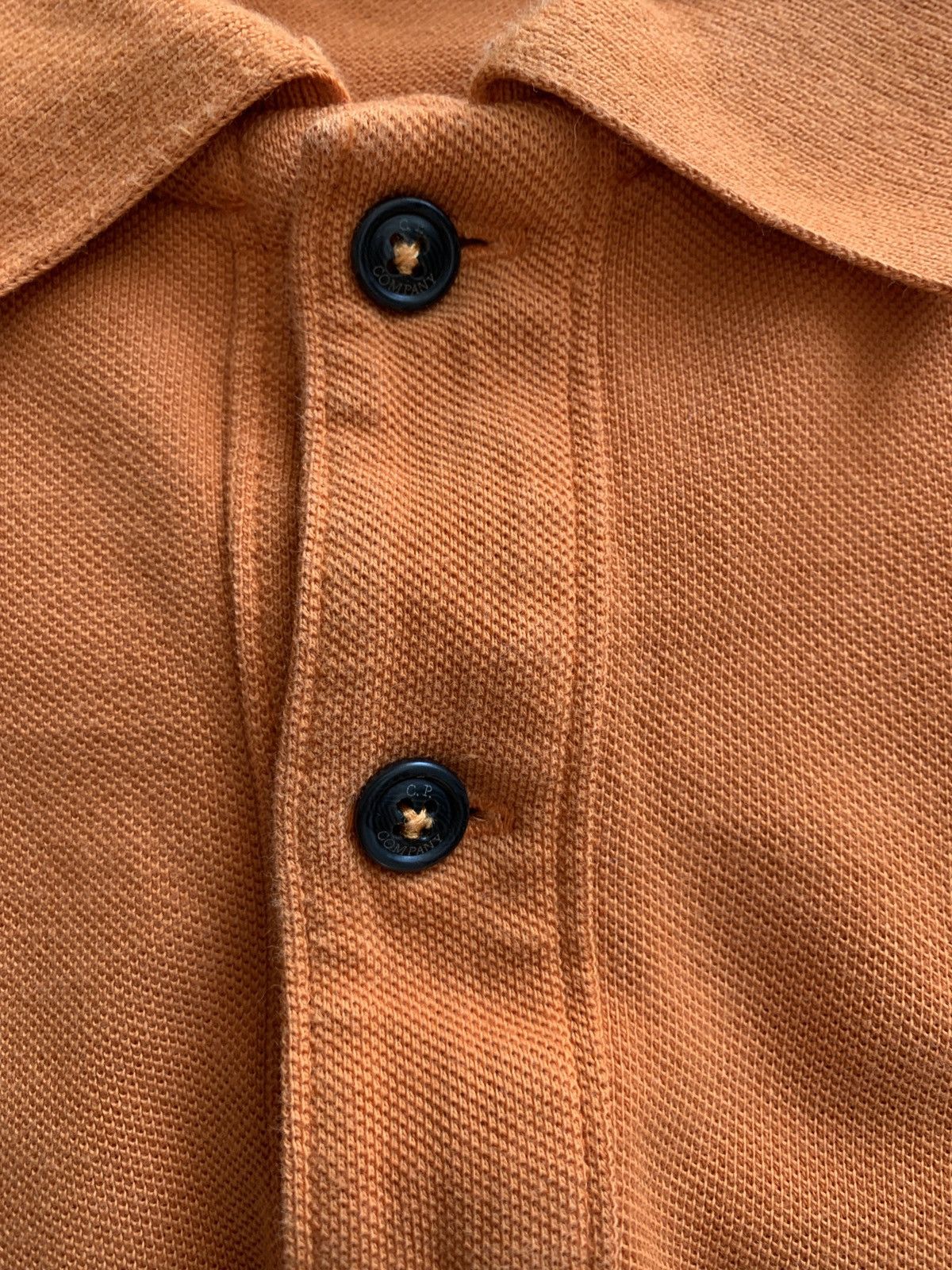 C.P. Company C.P. Company Polo Orange Longsleeve Size XXL Size US XXL / EU 58 / 5 - 4 Thumbnail