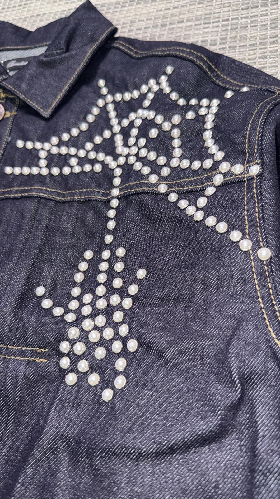 Other Boredom Kills Spider Denim Jacket Size US XXL / EU 58 / 5 - 2 Thumbnail