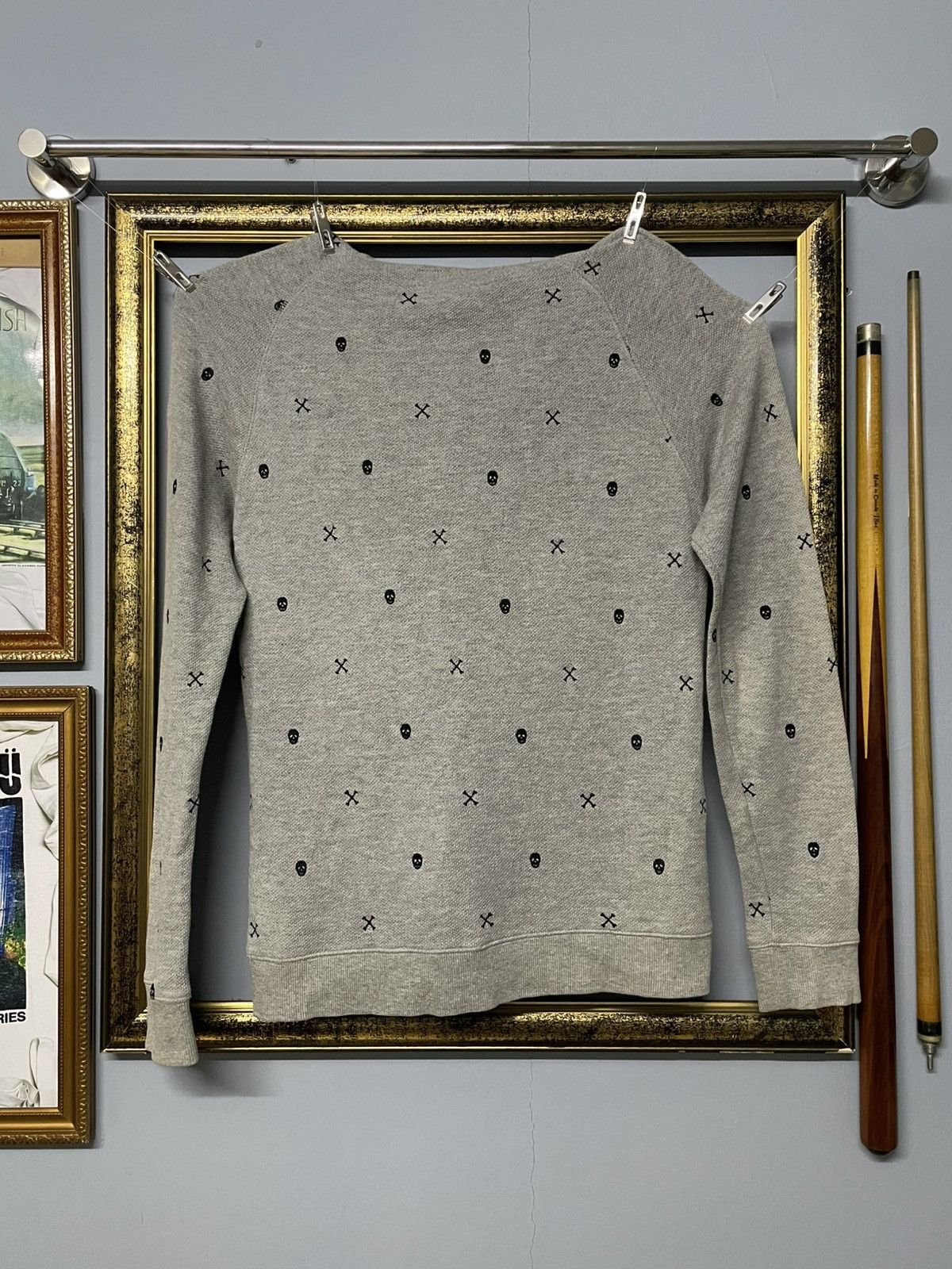 Japanese Brand Vintage 1990s Japan Designer Ppfm Skull Iconic Punk Hoodie Size US S / EU 44-46 / 1 - 7 Thumbnail