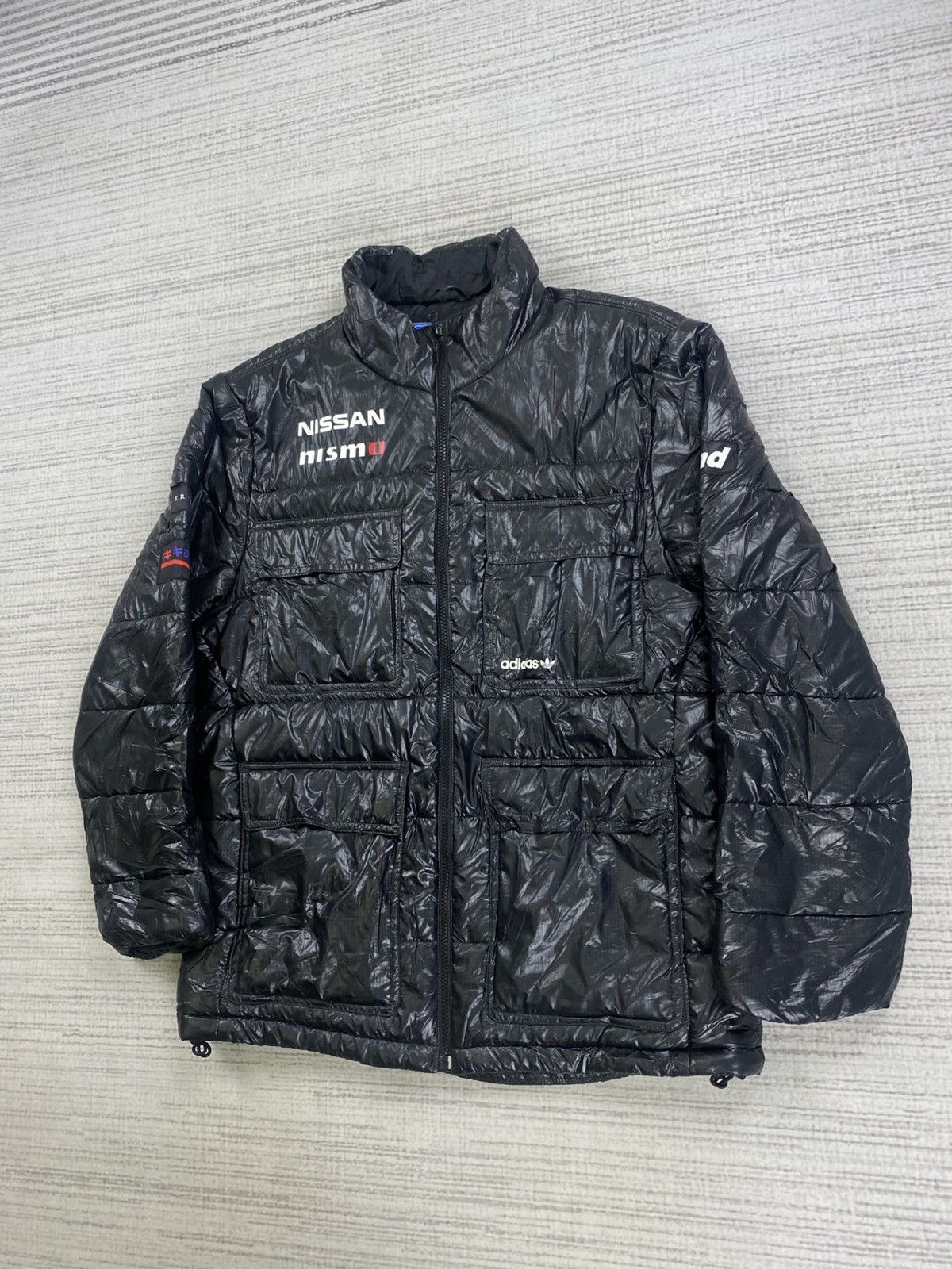 Adidas 🔥RARE Adidas X Nismo Multipocket Down Jacket Size US M / EU 48-50 / 2 - 4 Thumbnail