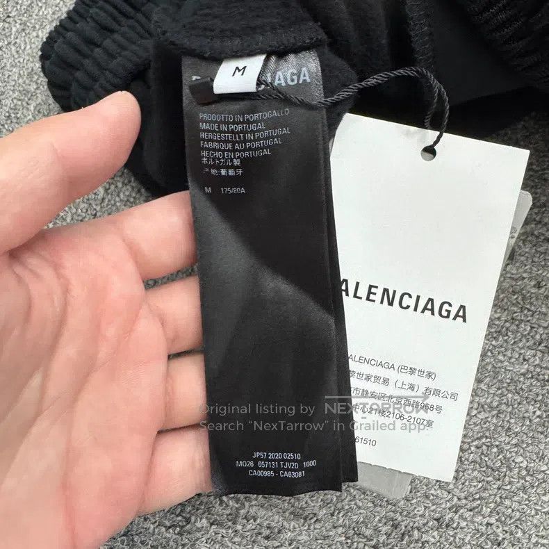Balenciaga Balenciaga size M Side-Split Wide-Leg Pants Size US 27 - 4 Thumbnail