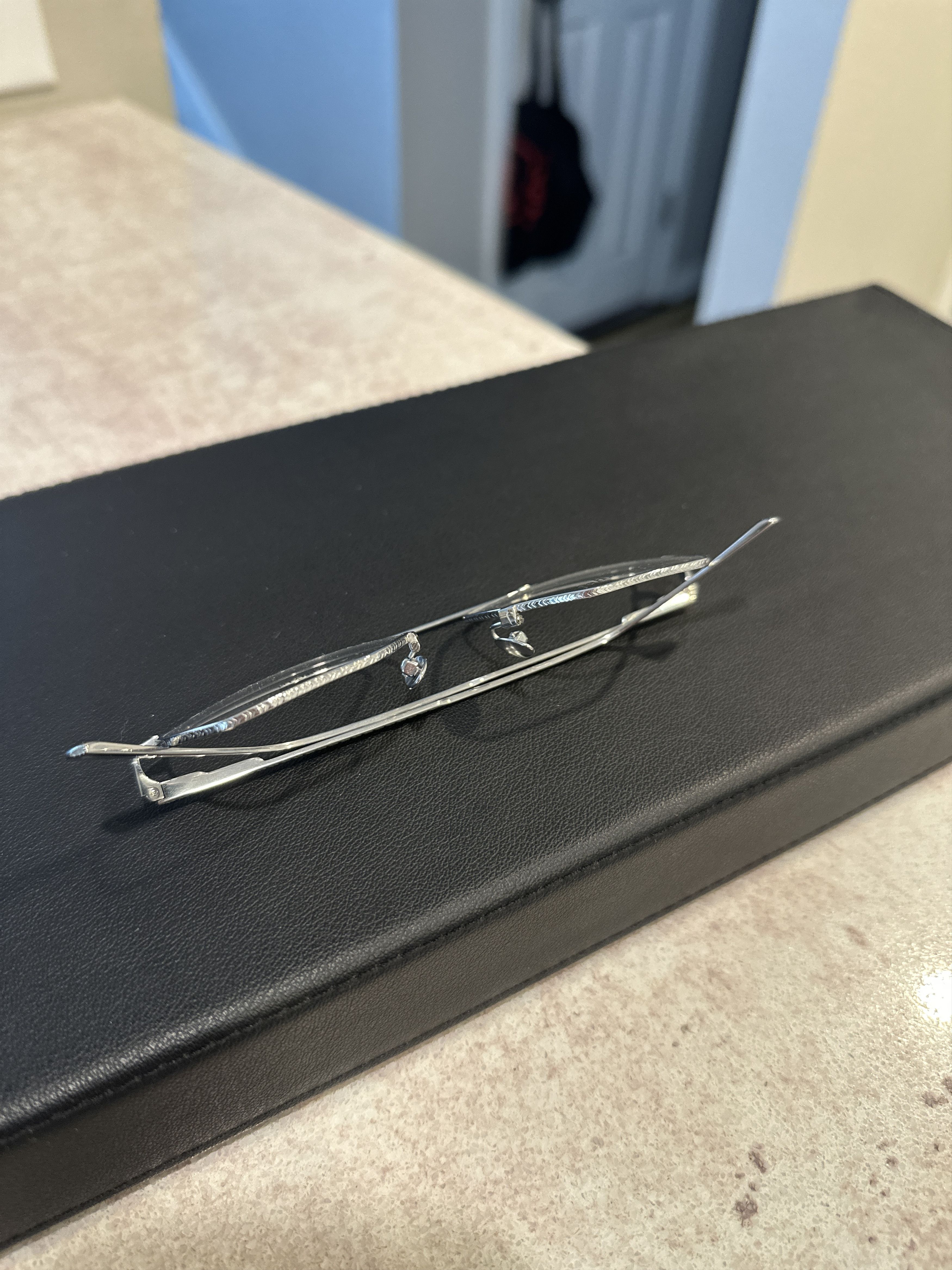 John Varvatos VJV190 51-17-145 Silver Glasses Size ONE SIZE - 13 Thumbnail